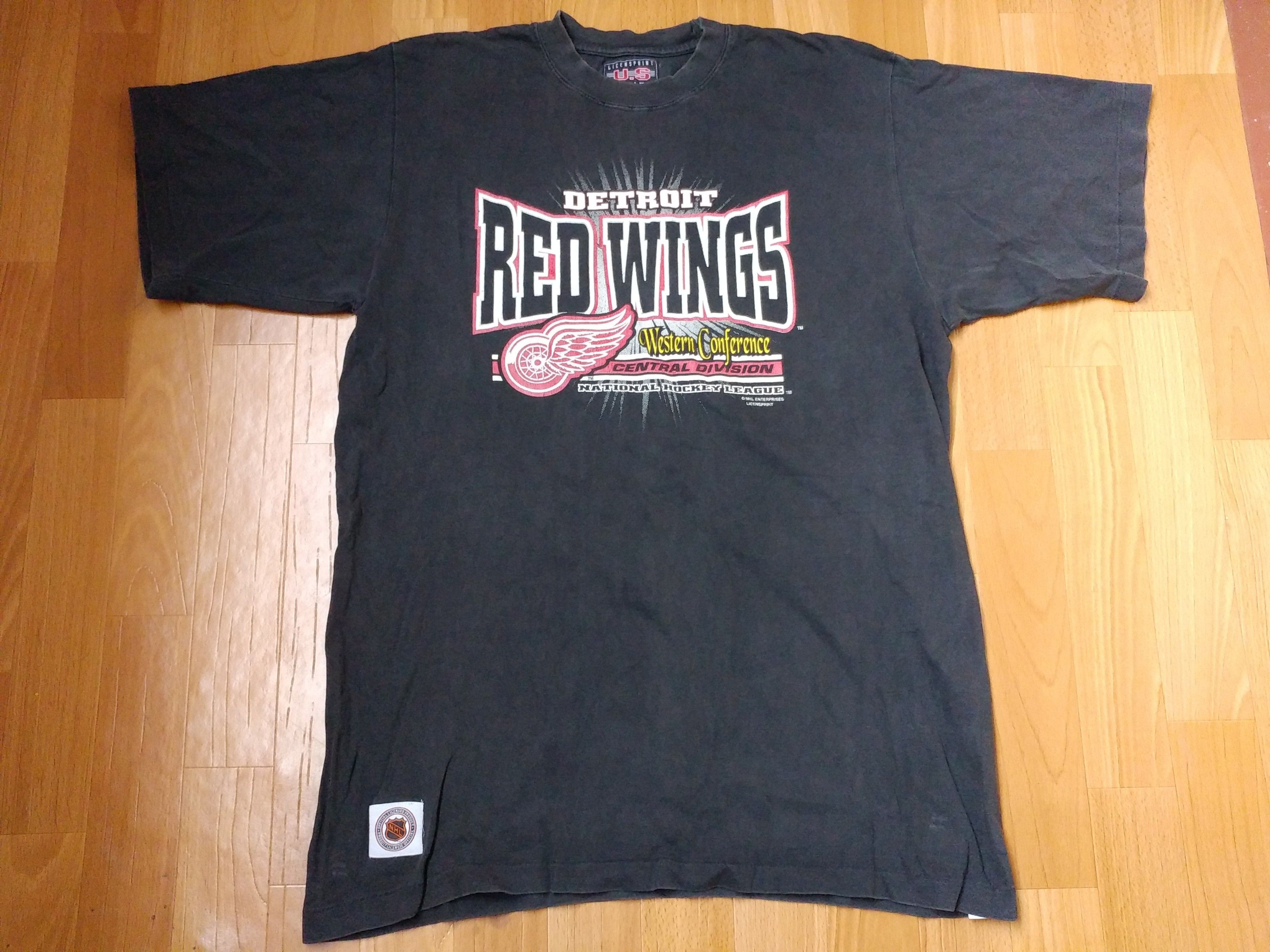 NHL NHL Detroit Red Wings jersey vintage t-shirt 90s hip-hop L Size US L / EU 52-54 / 3 - 2 Thumbnail