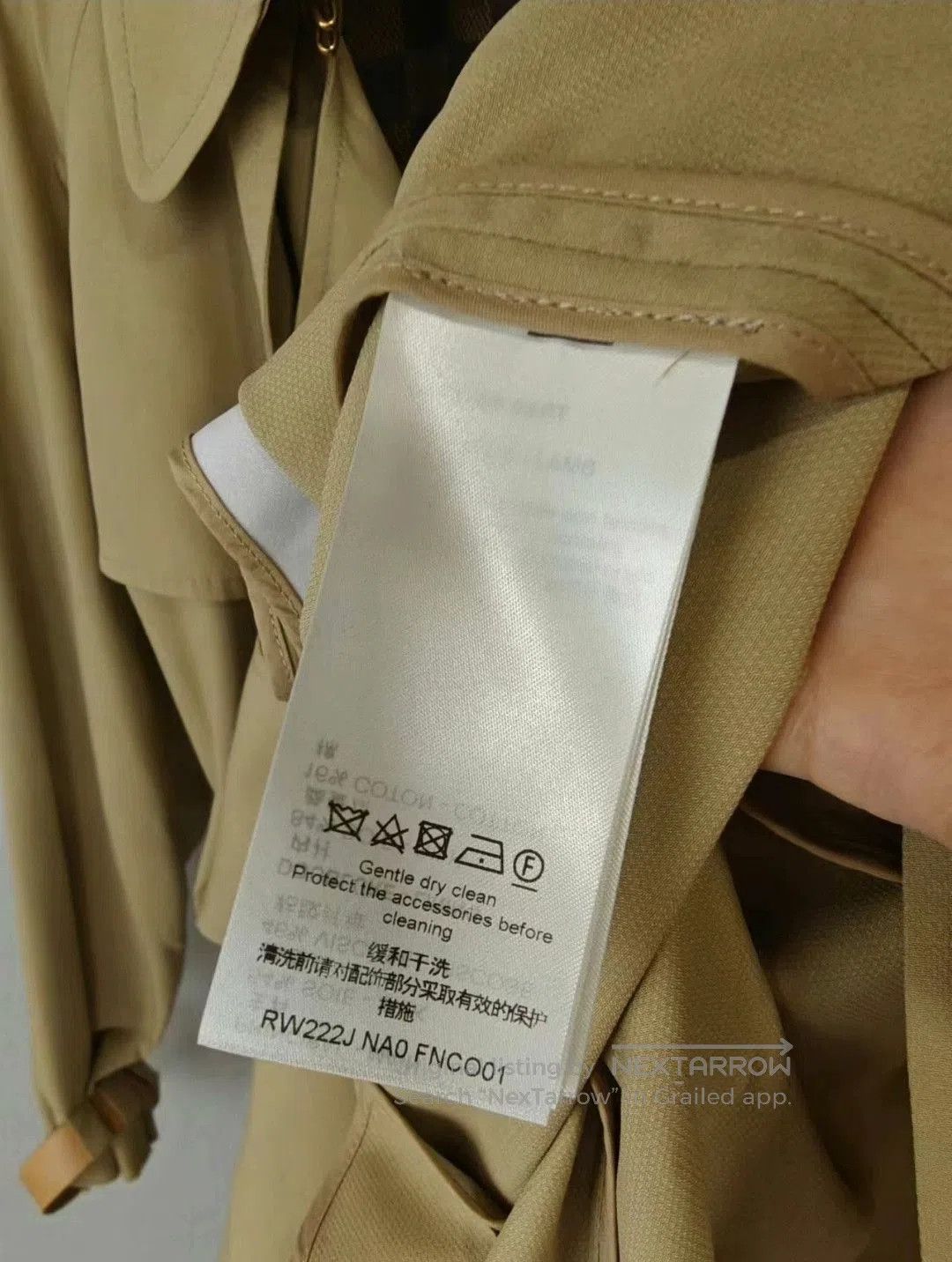 Louis Vuitton Louis Vuitton Trench Coat. Size M / US 6-8 / IT 42-44 - 5 Thumbnail