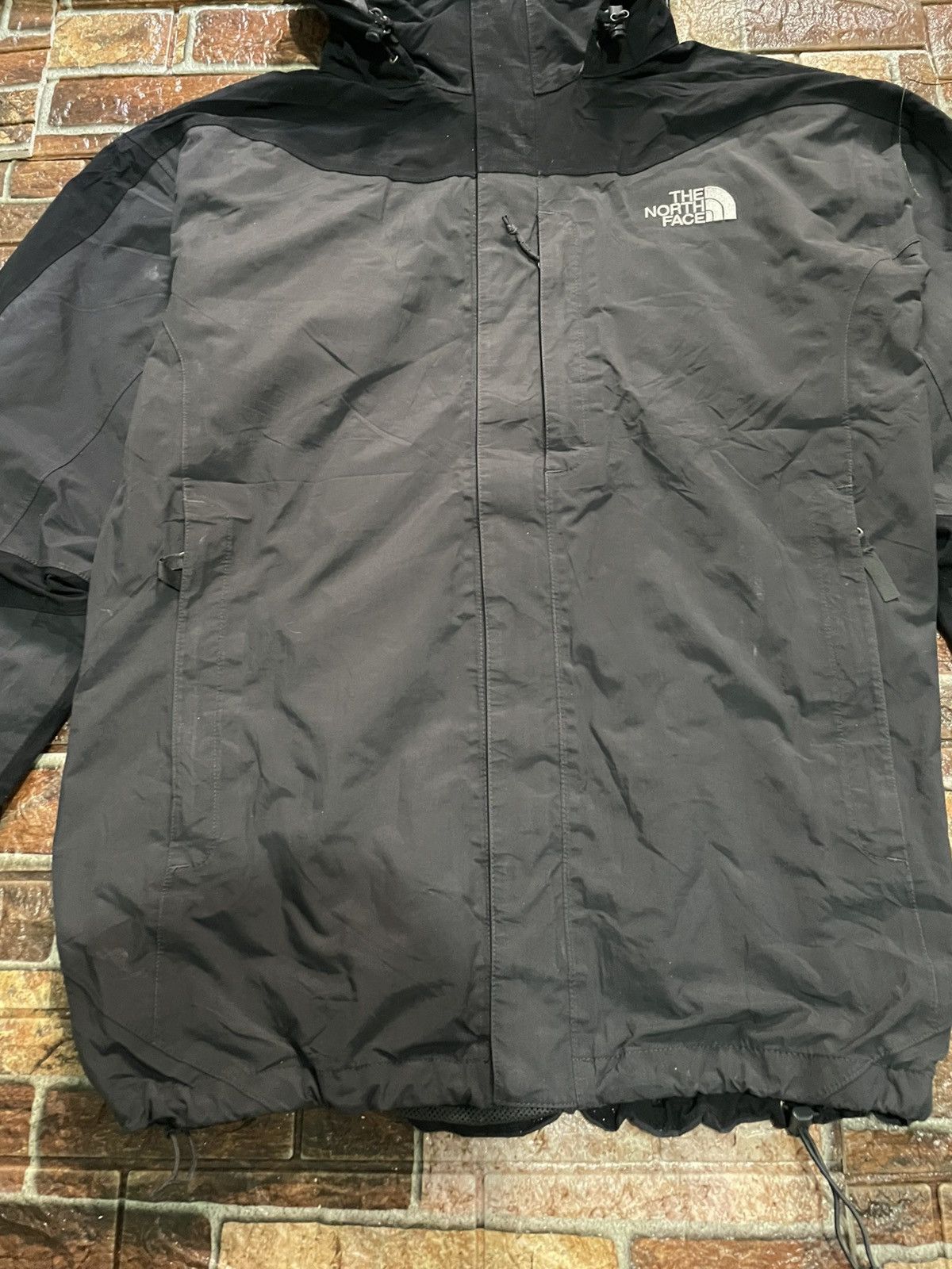 The North Face The North Face HyVent Drill Black Jacket Size US L / EU 52-54 / 3 - 3 Thumbnail