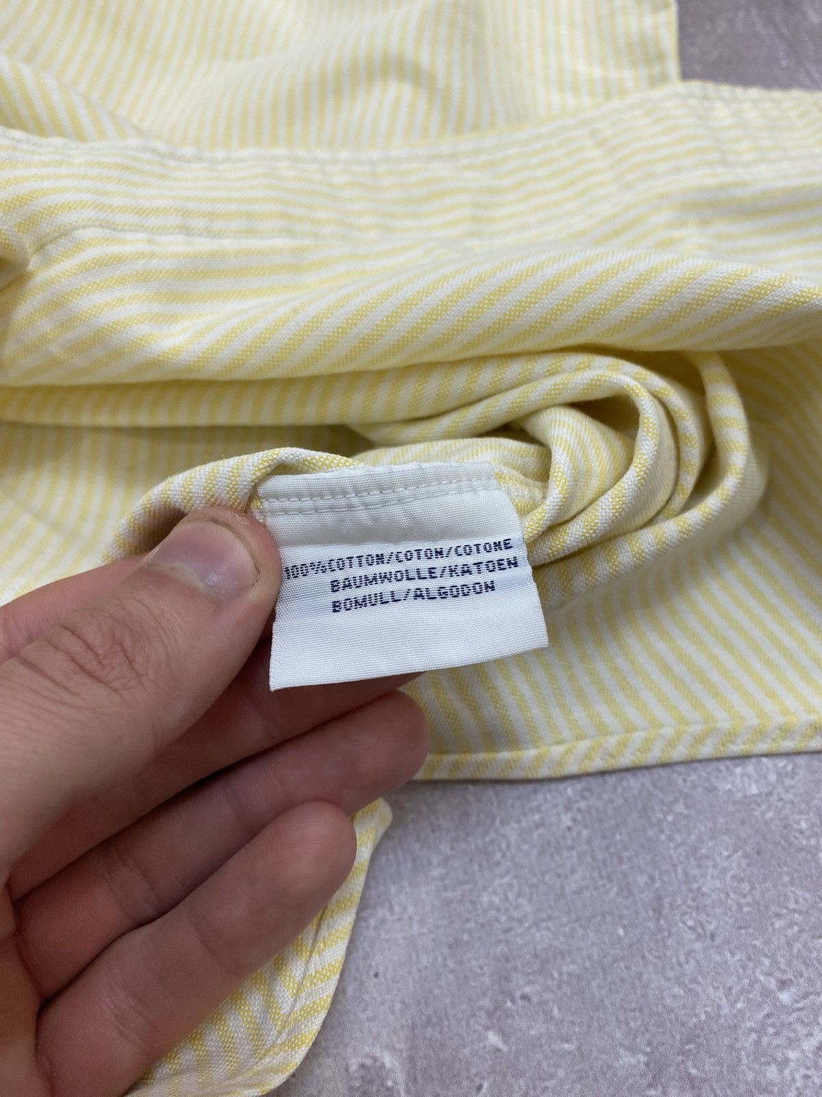 Vintage Polo Ralph Lauren Tennis Shirt Striped Short Sleeve Pony Size US M / EU 48-50 / 2 - 9 Thumbnail