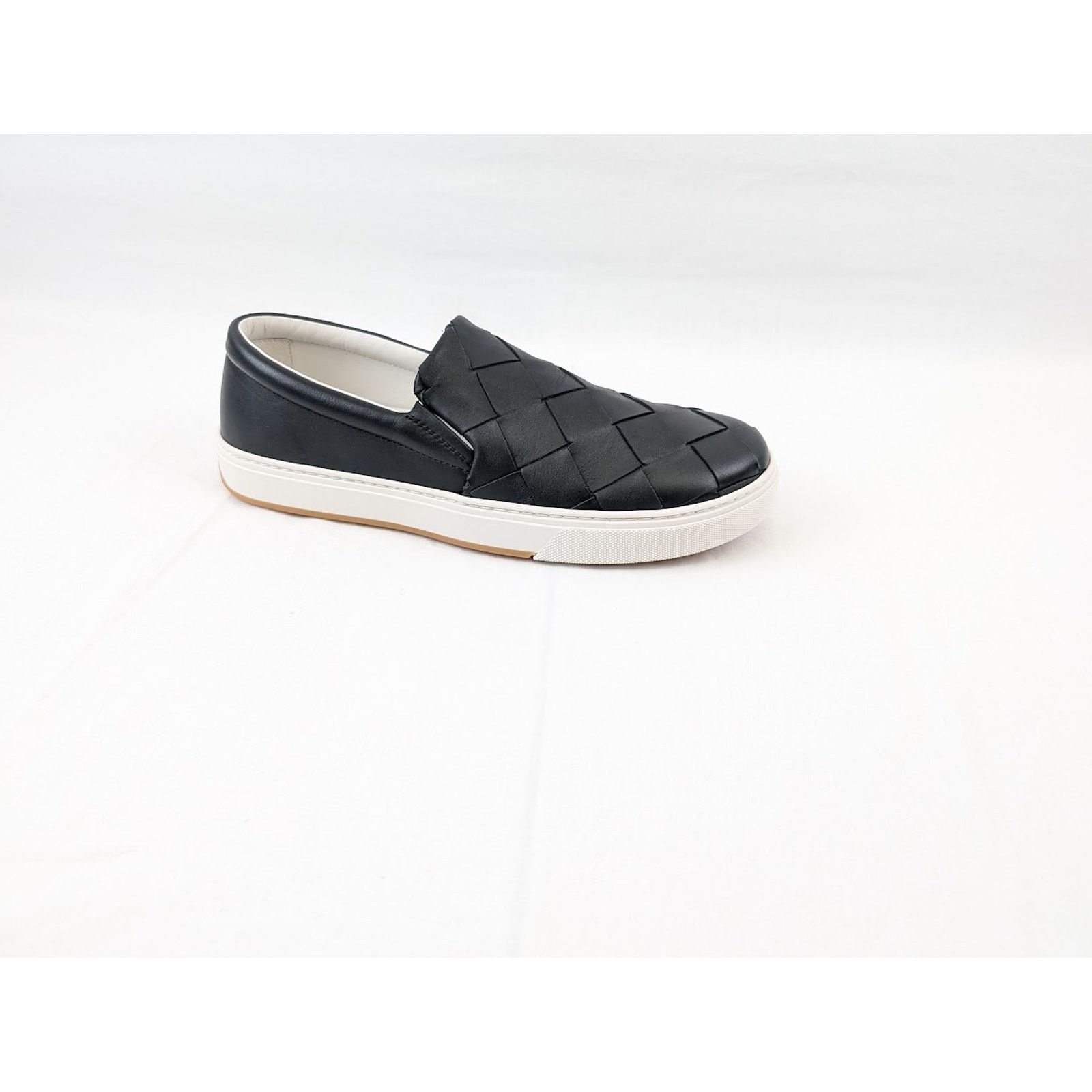 Bottega Veneta o1rshd1 Sneakers Intrecciato Calf Speedster Calf Nero Size US 12 / EU 45 - 1 Thumbnail