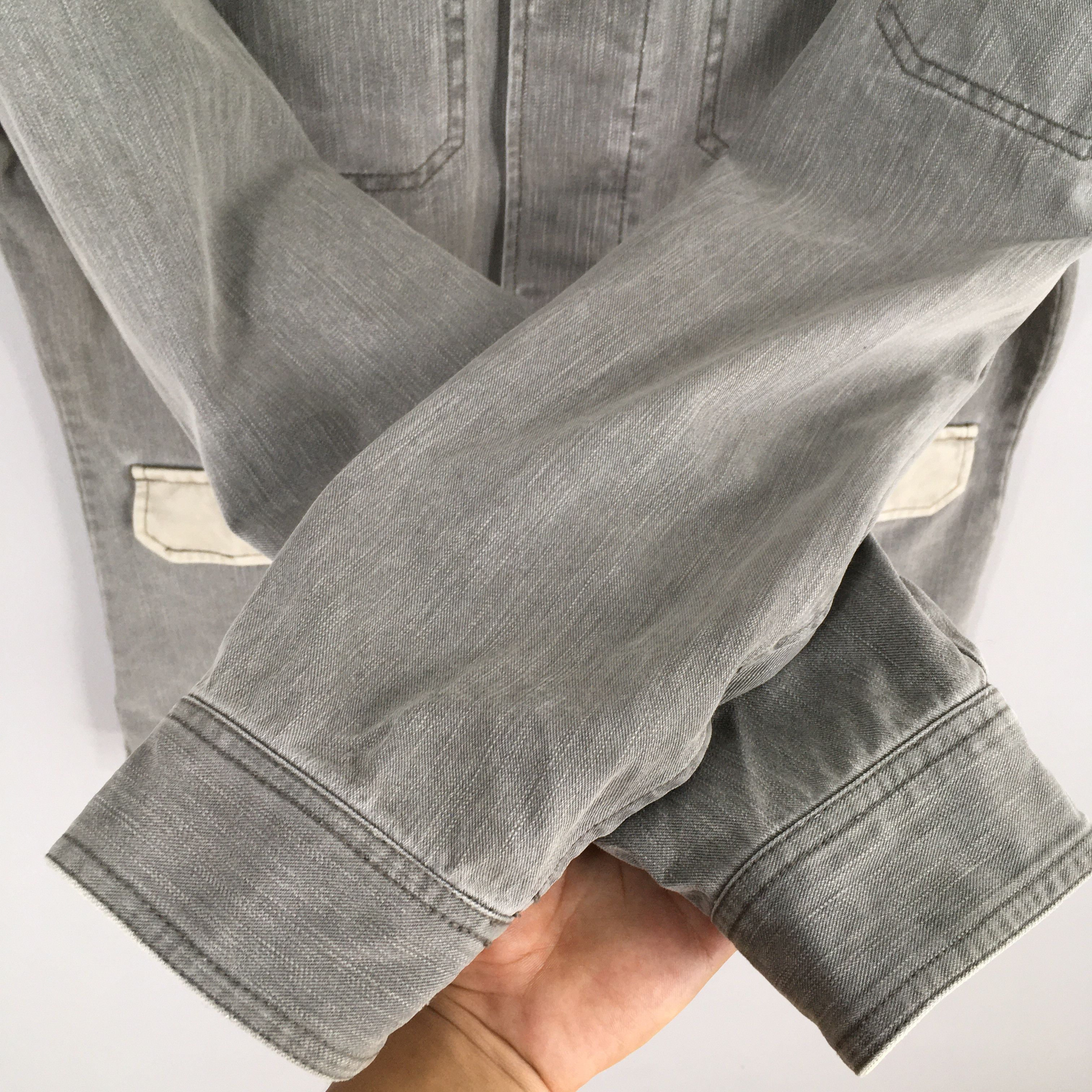 Columbia Vintage Columbia Gray Workwear Denim Jacket Large Size US L / EU 52-54 / 3 - 4 Thumbnail