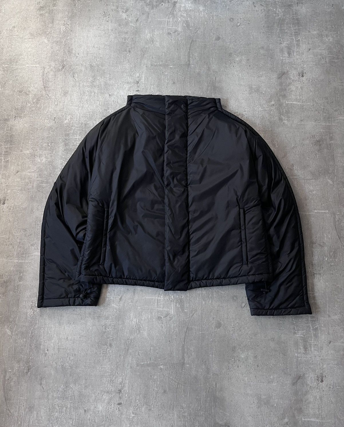 Maison Margiela Maison Margiela F/W 19 Recycled cropped padded jacket black Size US M / EU 48-50 / 2 - 2 Thumbnail