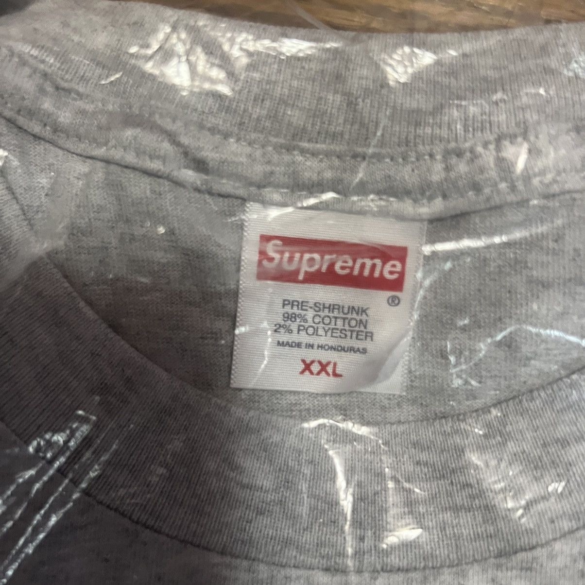 Supreme Supreme Stick Tee Heather Gray Size: XXL Size US XXL / EU 58 / 5 - 3 Thumbnail