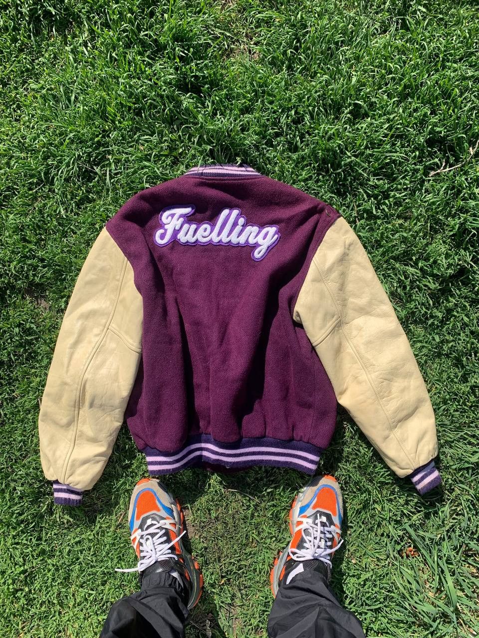 Vintage Very Rare BUTWIN Varsity Club American Bomber Leather 90s Size US M / EU 48-50 / 2 - 17 Thumbnail