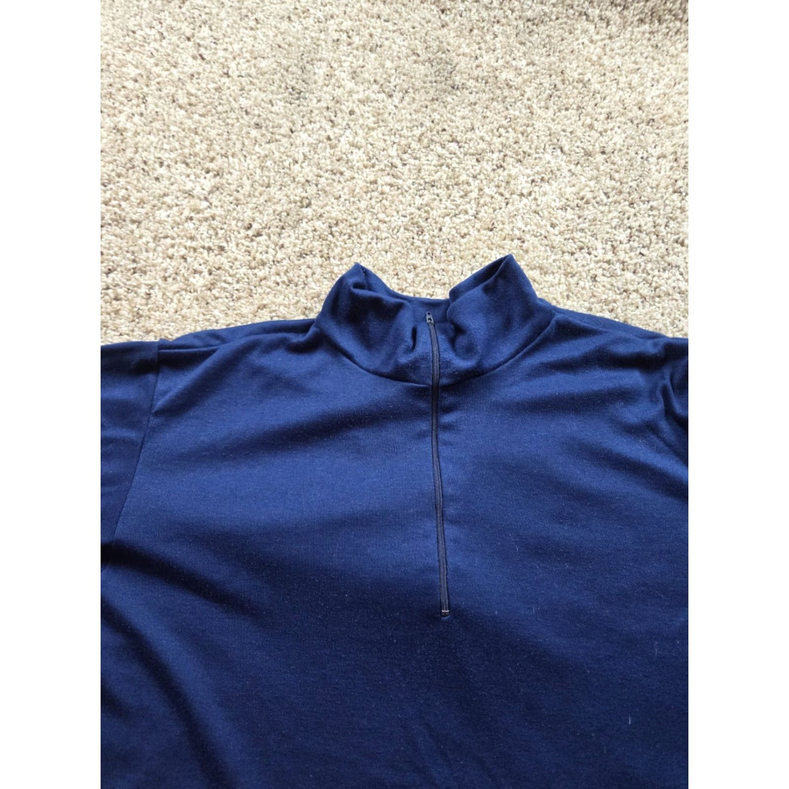 Patagonia VINTAGE Patagonia Capilene Shirt Mens XL Blue Long Sleeve Base Layer 1/4 Zip USA Size US XL / EU 56 / 4 - 4 Thumbnail