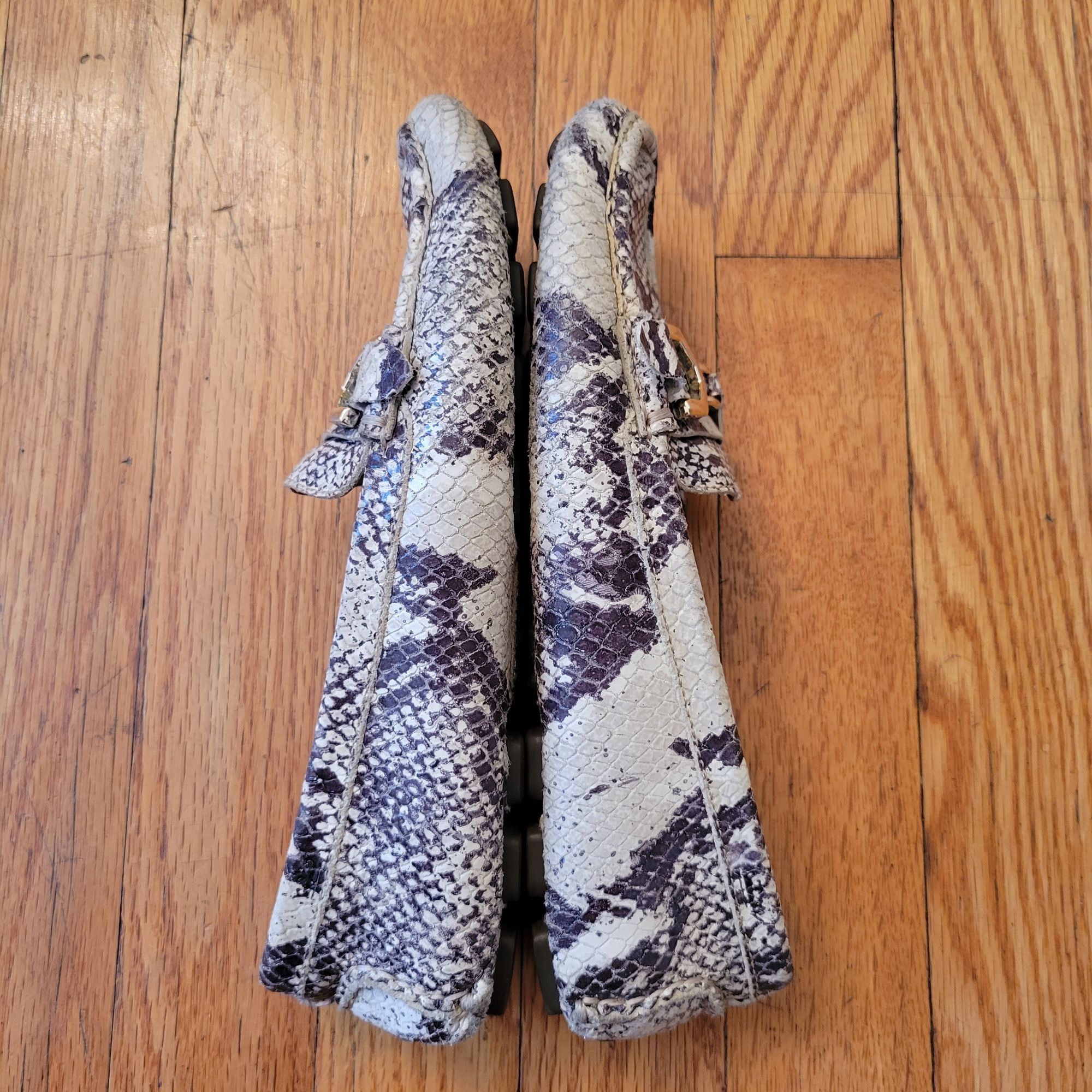 Peter Millar Peter Millar Snakeprint Moccasin Loafers 6M Leather Casual S Size US 6 / IT 36 - 7 Thumbnail