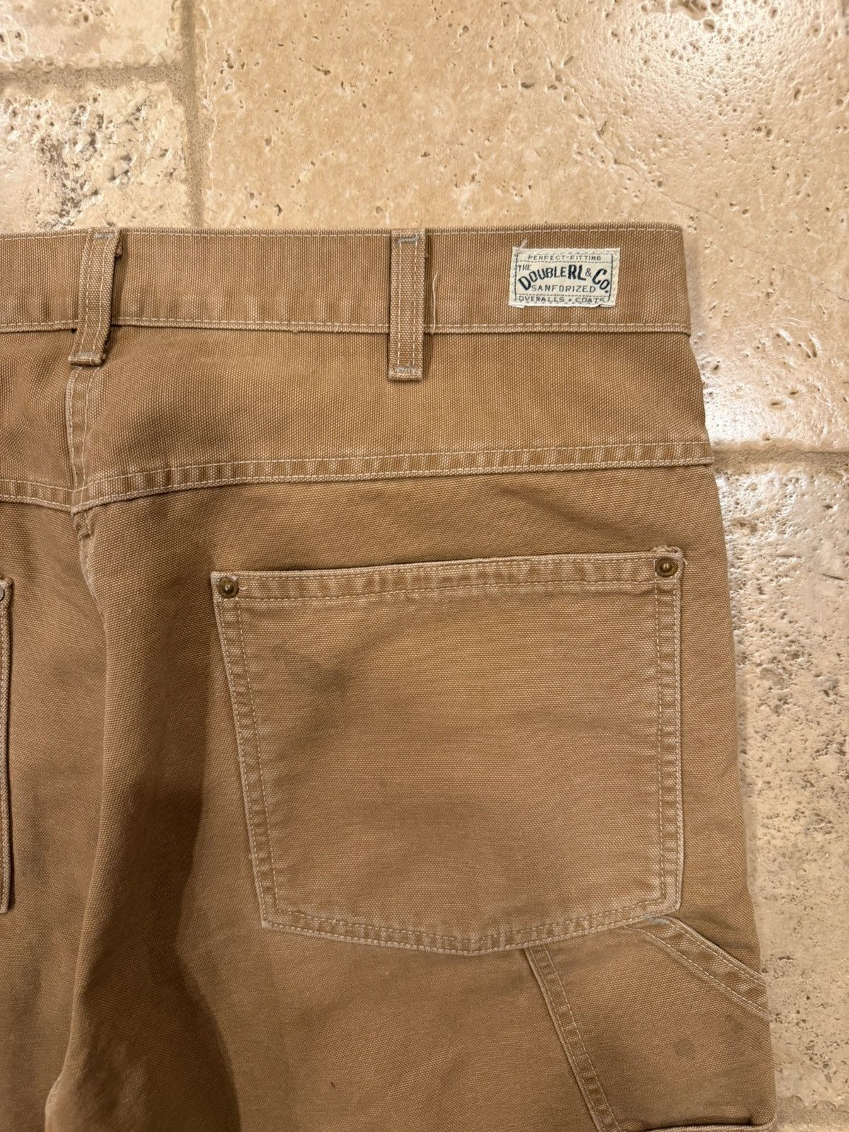 RRL Ralph Lauren Double RL RRL Ralph Lauren Distressed Double Knee Pants Size US 34 / EU 50 - 8 Thumbnail