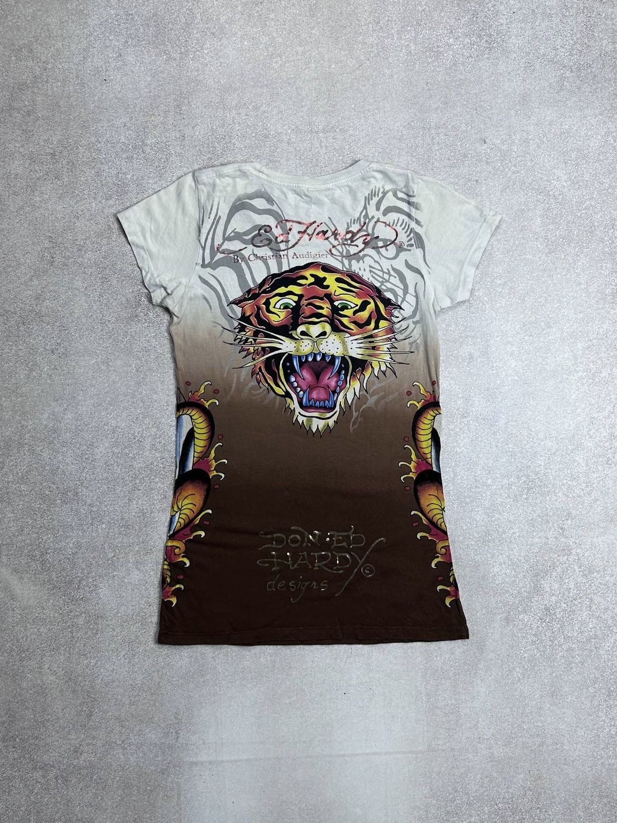 Ed Hardy Vintage Ed Hardy Christian Audigier JPG Style T-shirt M Size US M / EU 48-50 / 2 - 5 Thumbnail