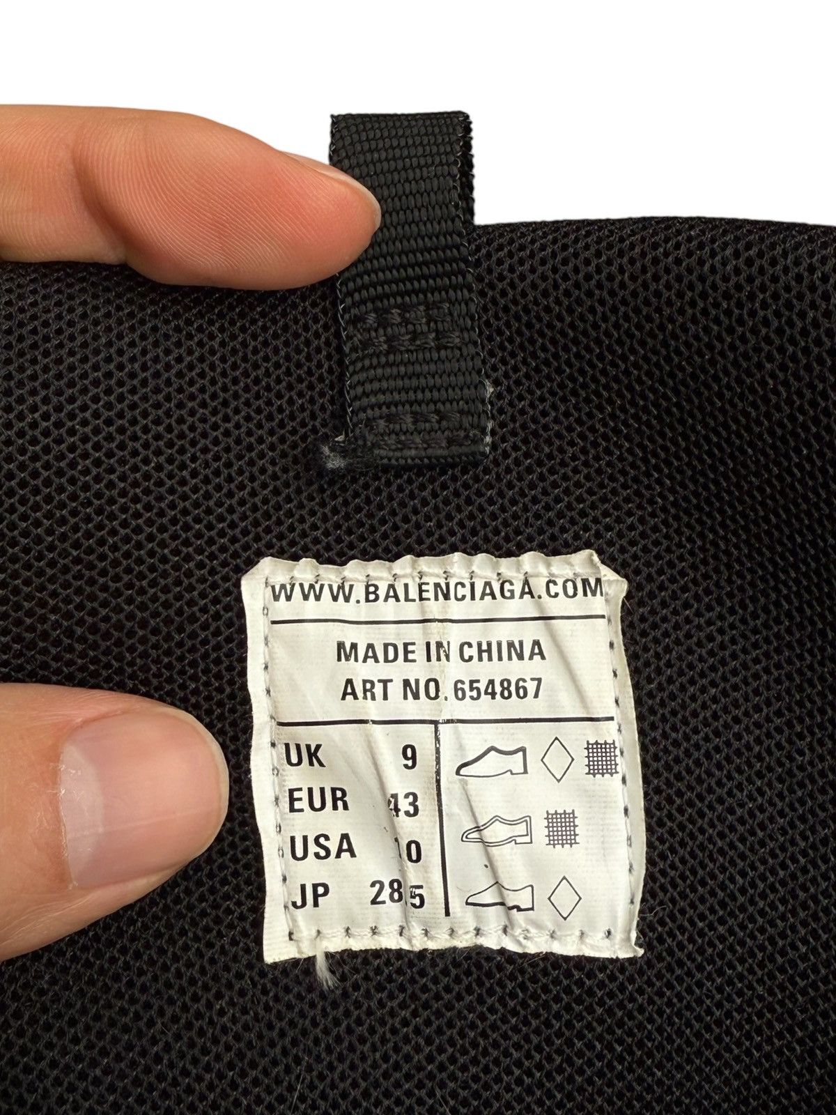 Balenciaga Balenciaga hightop black tracks Size US 10 / EU 43 - 7 Thumbnail