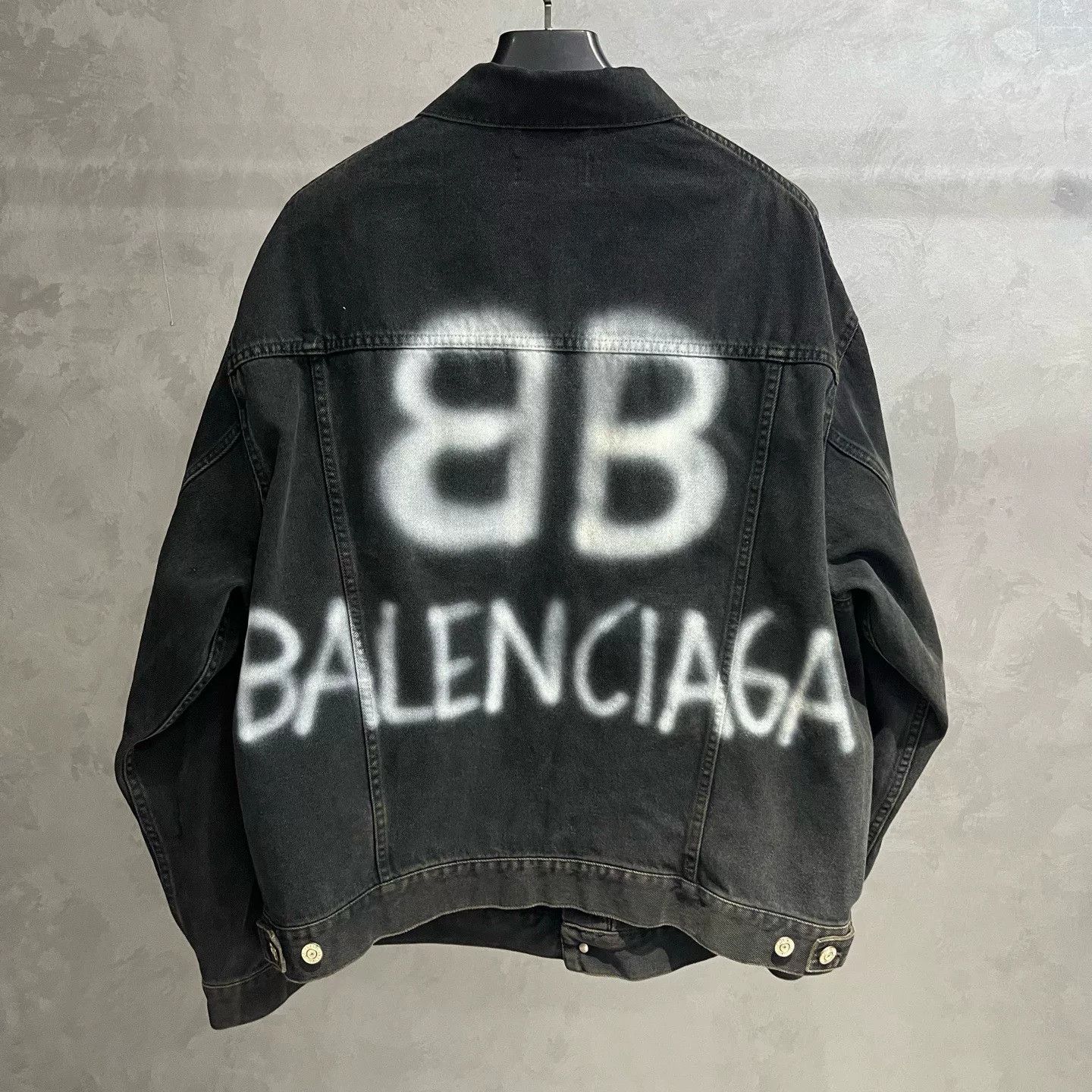 Balenciaga Balenciaga Retro Denim Black Light Jacket xs Men Size US XS / EU 42 / 0 - 1 Thumbnail
