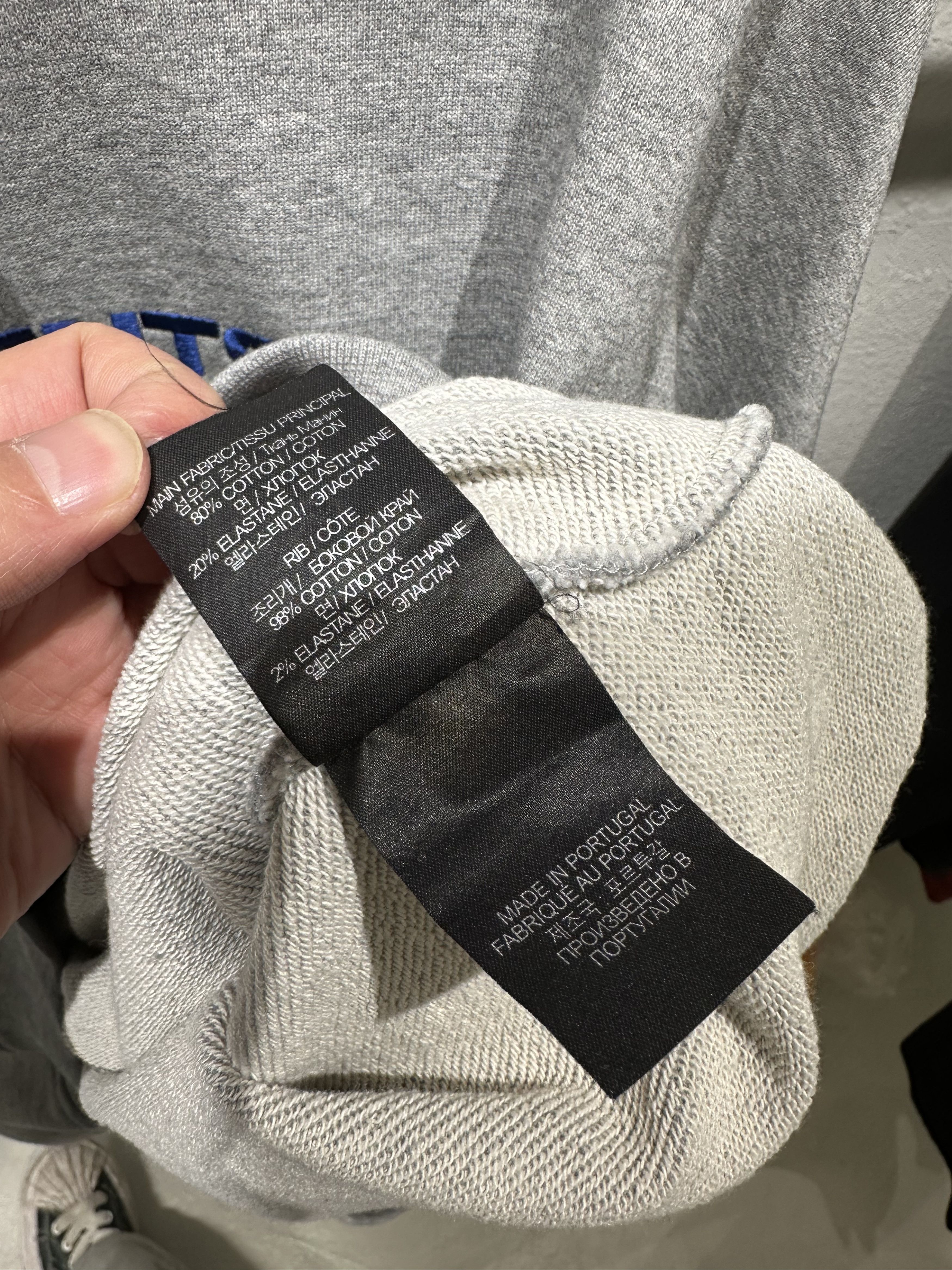 Vetements Vetements haute couture hoodie grey Size US M / EU 48-50 / 2 - 7 Thumbnail
