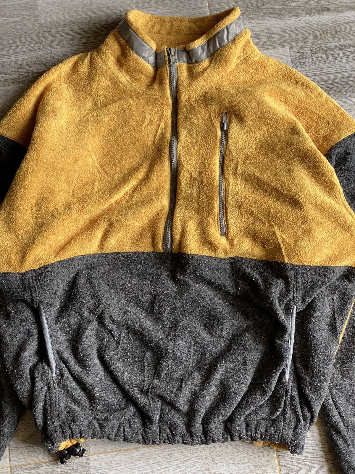 Japanese Brand × Vintage Japanese Brand Half Zip Fleece Jacket Size US XL / EU 56 / 4 - 9 Thumbnail