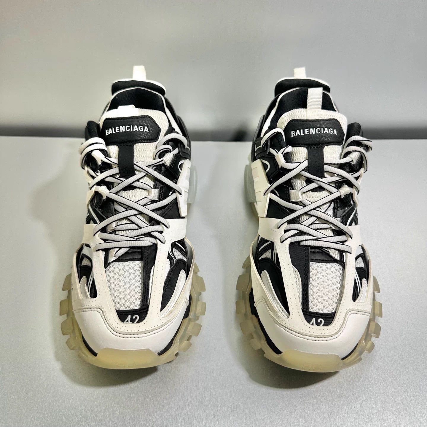 Balenciaga Balenciaga Track Black White 42 Size US 9 / EU 42 - 2 Thumbnail