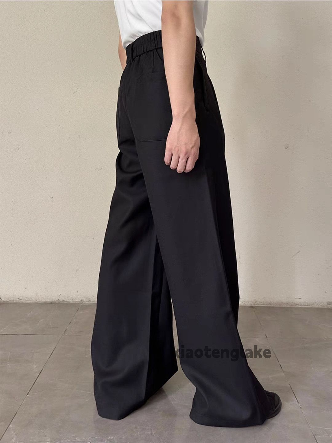 Designer × Japanese Brand × Vintage retro loose baggy bootcut yuppie flared pants Size US 32 / EU 48 - 4 Thumbnail