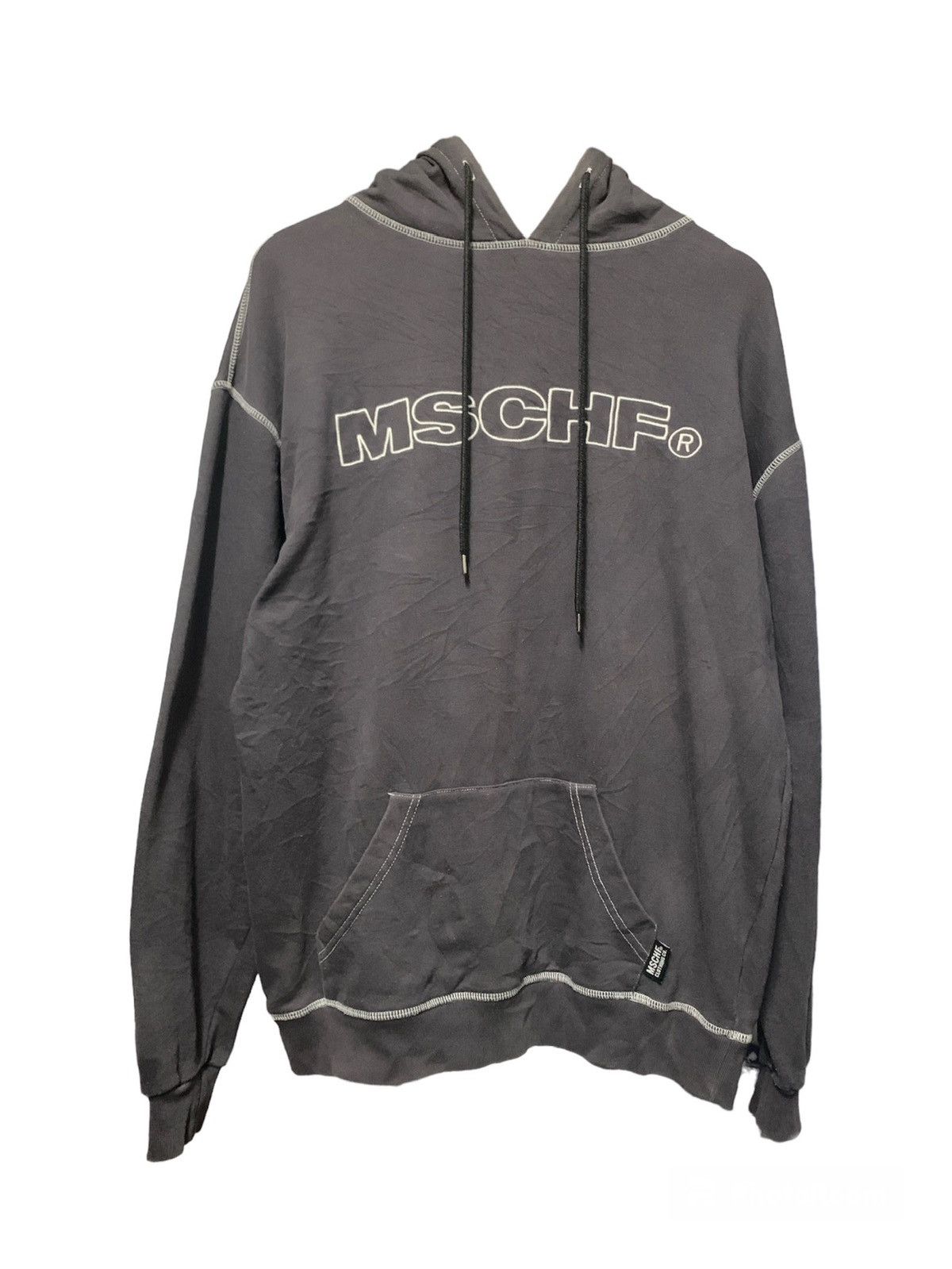 Japanese Brand × Streetwear MSCHF Spellout Embroidery Pullover 