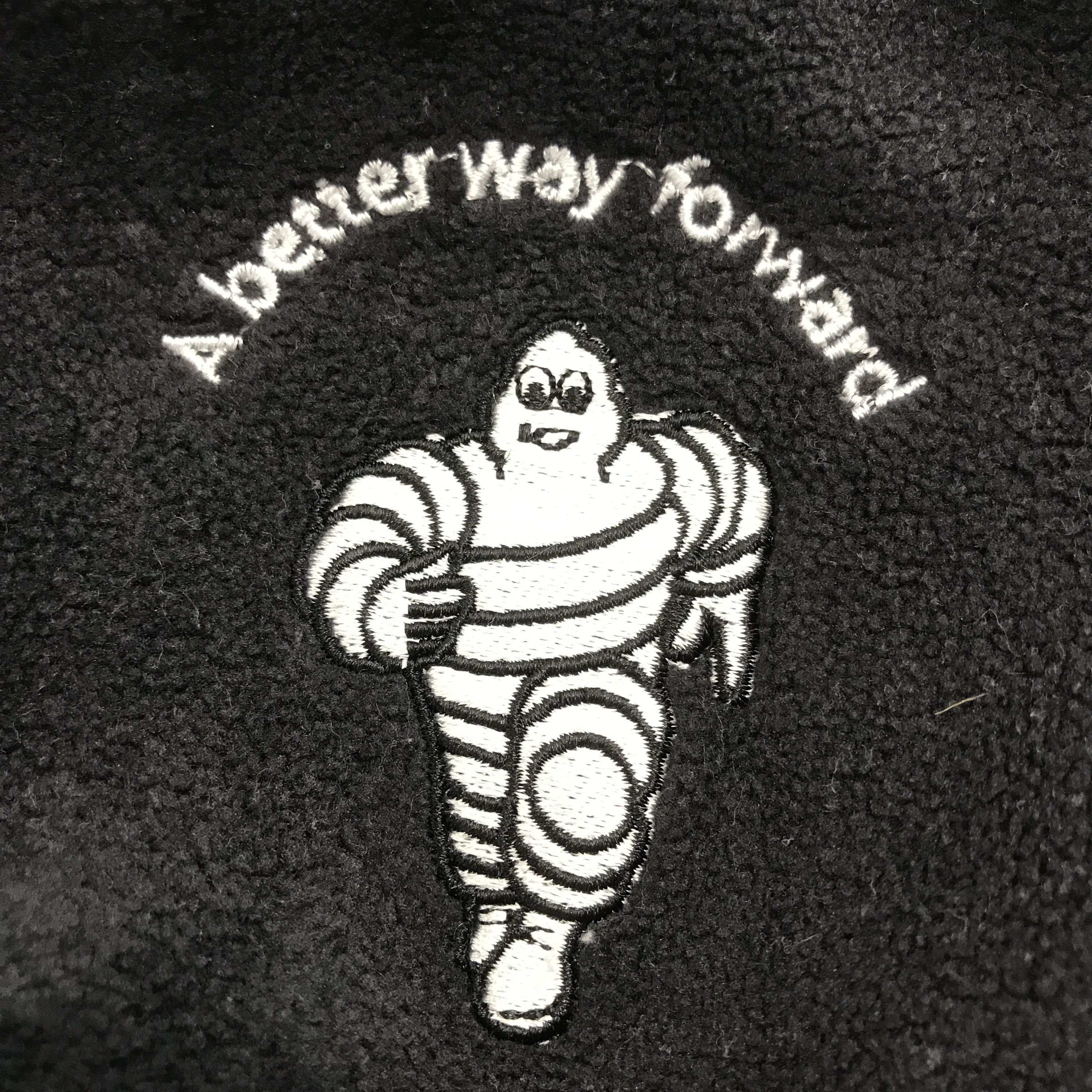 Japanese Brand Vintage Michelin tyre fleece racing team Jacket Size US L / EU 52-54 / 3 - 11 Thumbnail