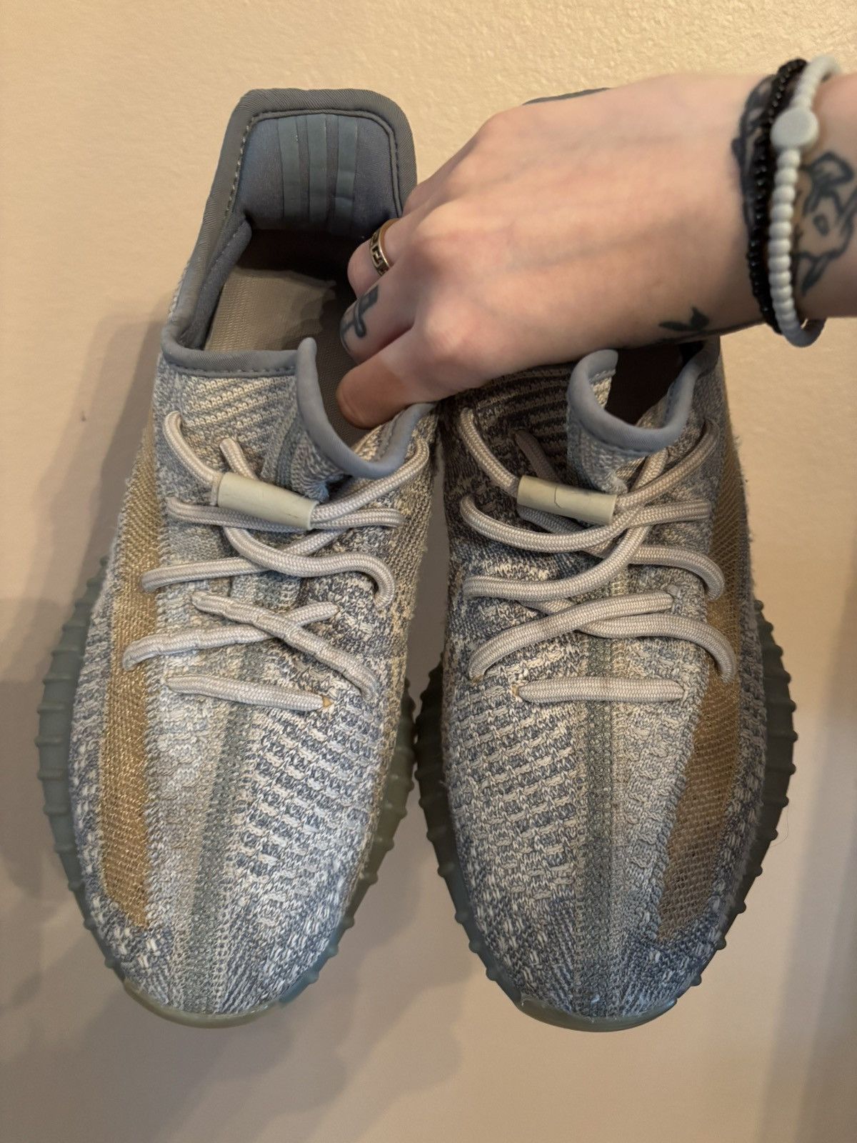 Yeezy Adidas Yeezy Boost 350 V2 'Israfil' Size US 6 / EU 39 - 3 Thumbnail