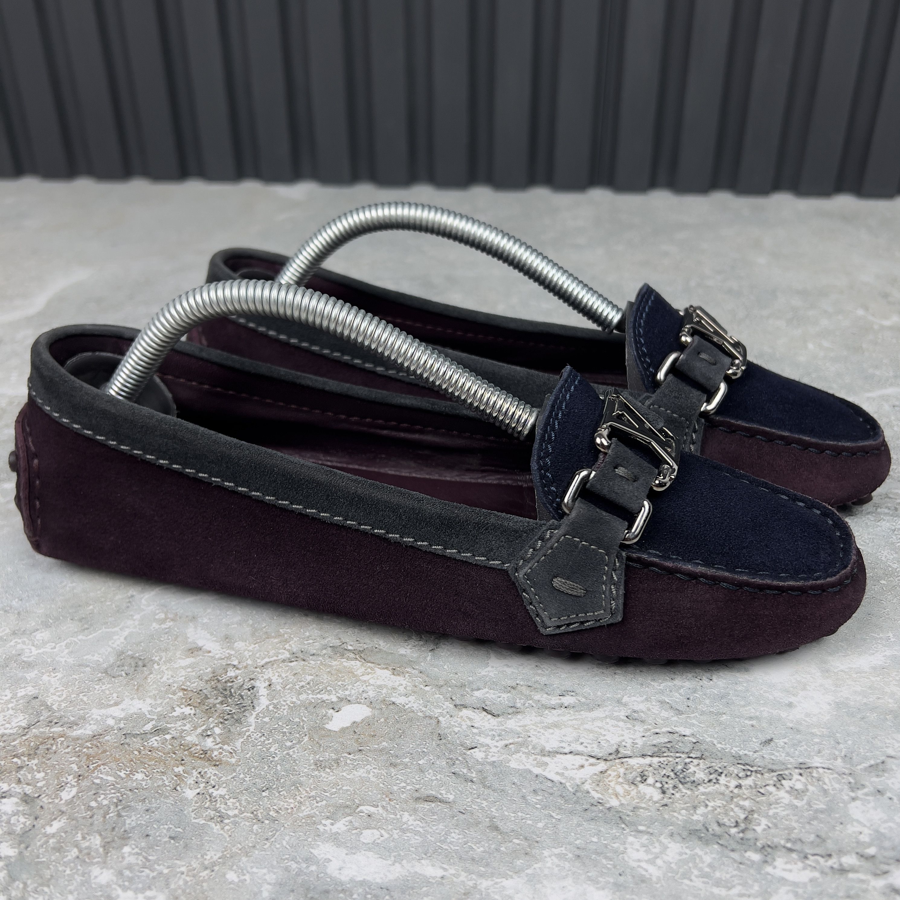 Louis Vuitton Gloria Driving Moccasin Suede Size US 6.5 / IT 36.5 - 4 Thumbnail