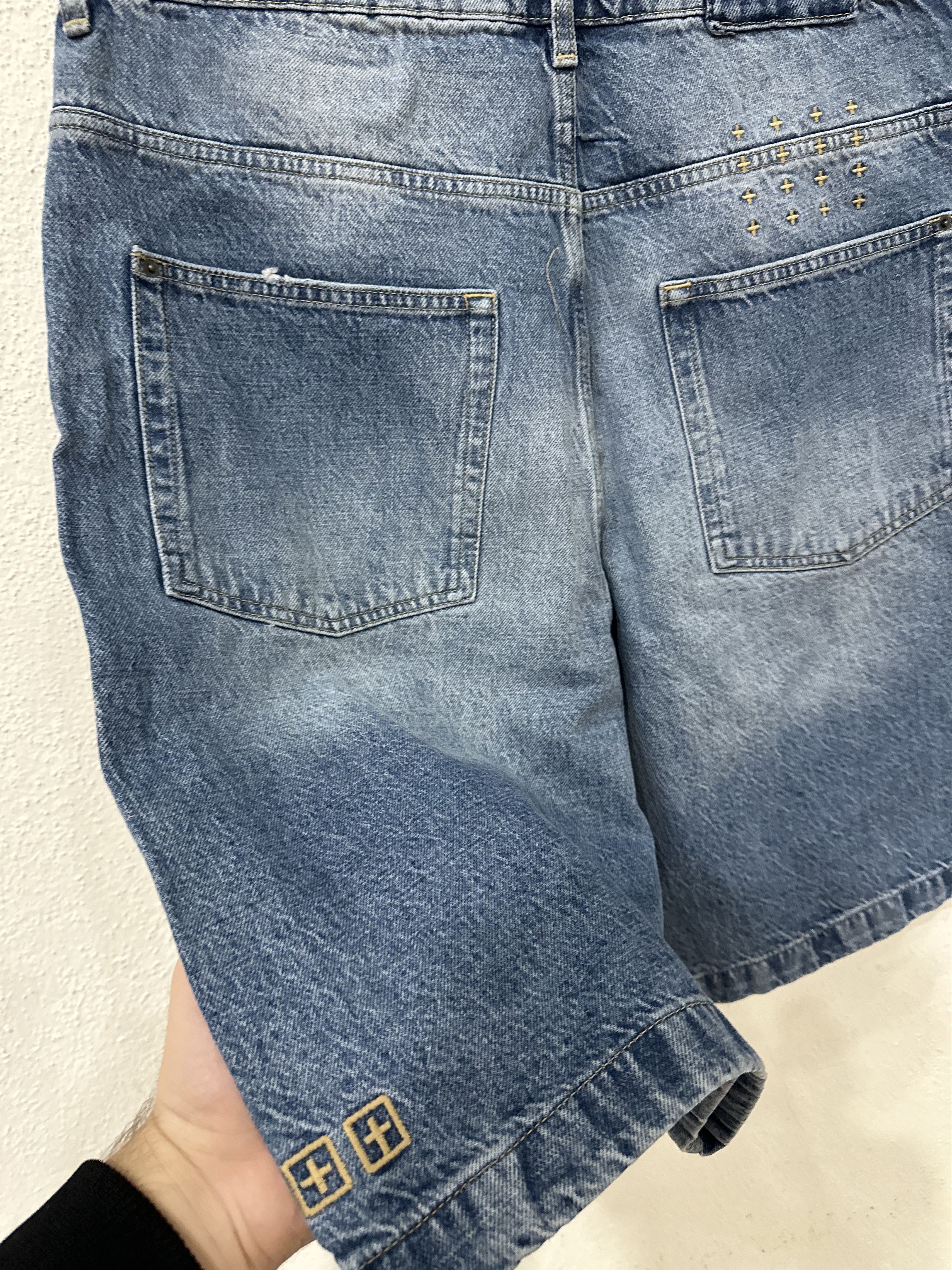Ksubi Ksubi Denim Shorts Blue Size 34 RARE Size US 34 / EU 50 - 6 Thumbnail