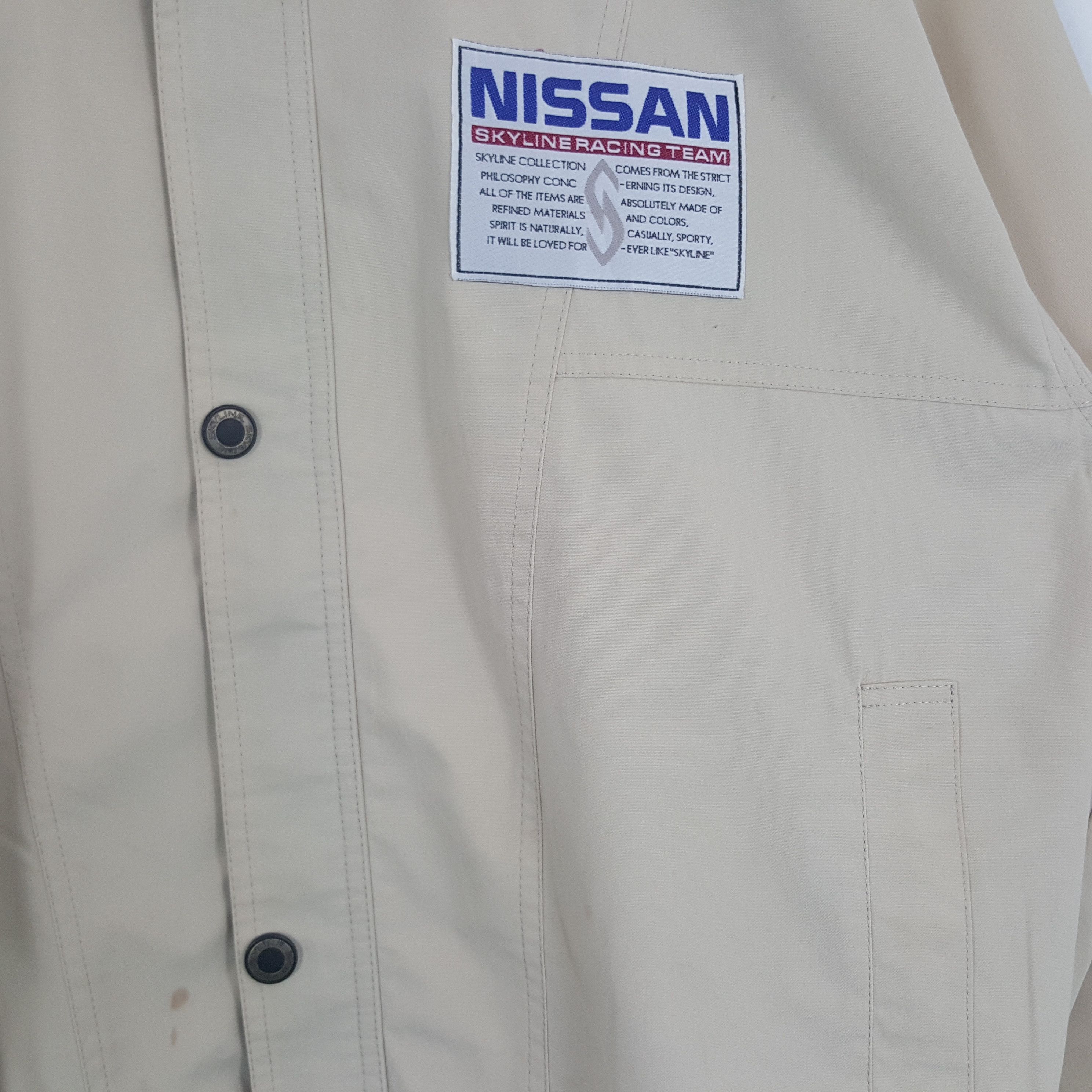 Japanese Brand × Vintage Vintage Nissan Skyline Racing Team Embroidery Work Jacket Size US XL / EU 56 / 4 - 4 Thumbnail