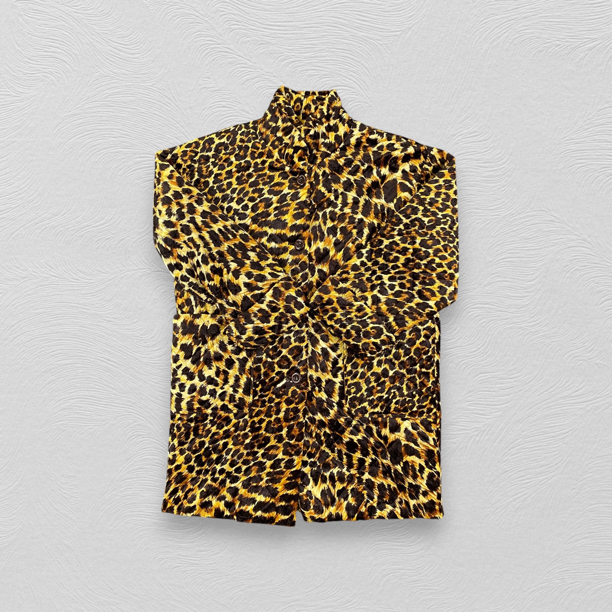If Six Was Nine Vintage Japanese Brand Leopard Puffer Long Jacket -J078 Size US L / EU 52-54 / 3 - 4 Thumbnail