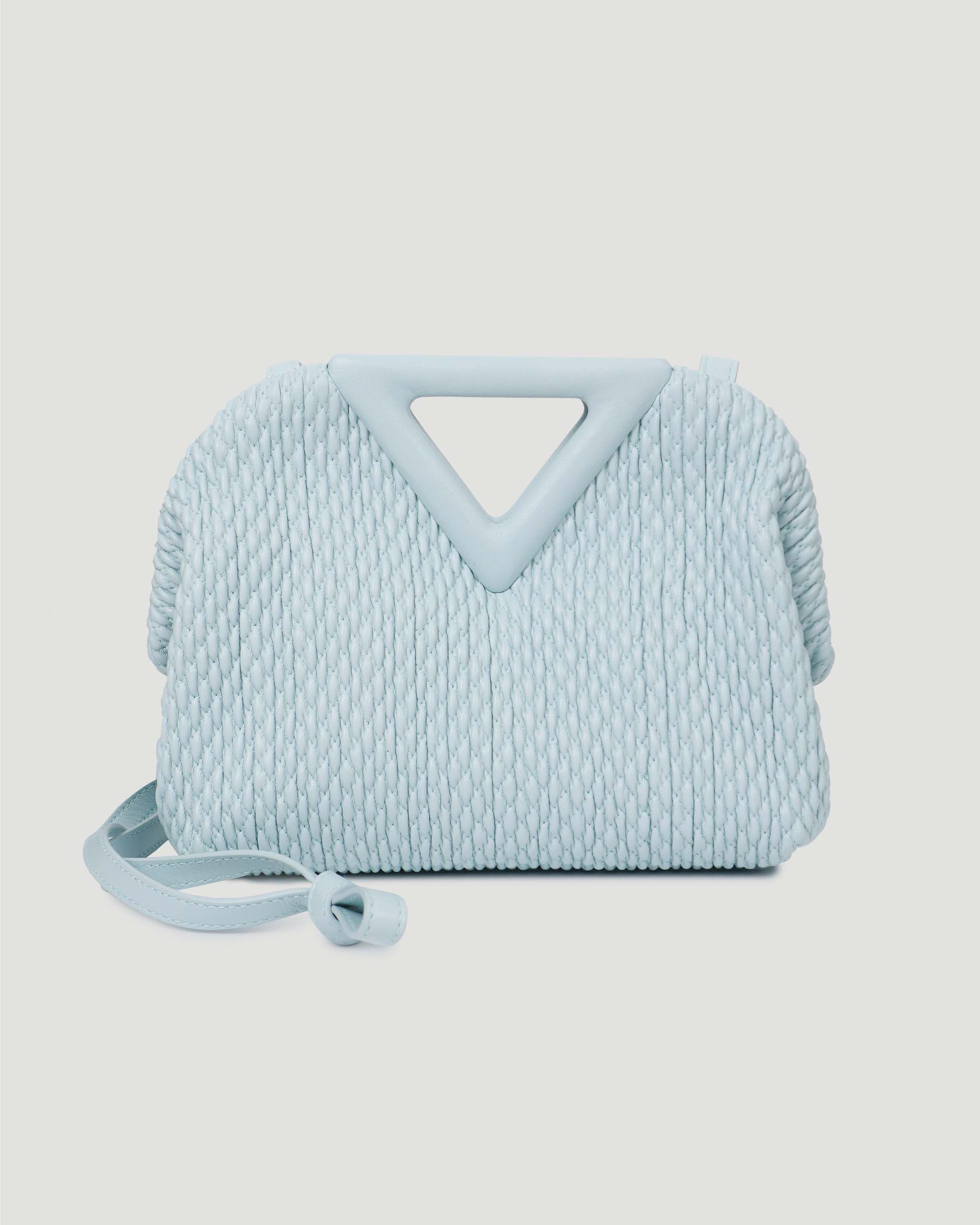 Bottega Veneta o1n1vont0525 Size: OS / Point Pouch in Blue Size ONE SIZE - 1 Thumbnail