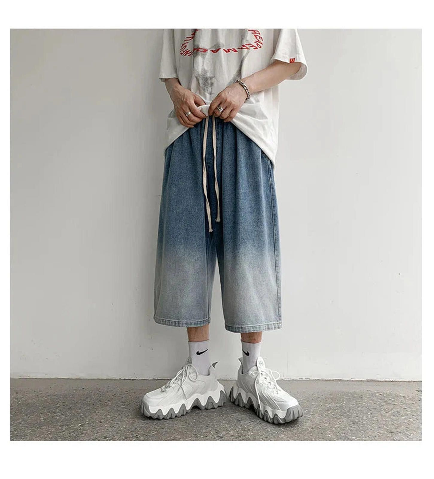 Other Gradient Baggy Jorts Size US 32 / EU 48 - 9 Thumbnail