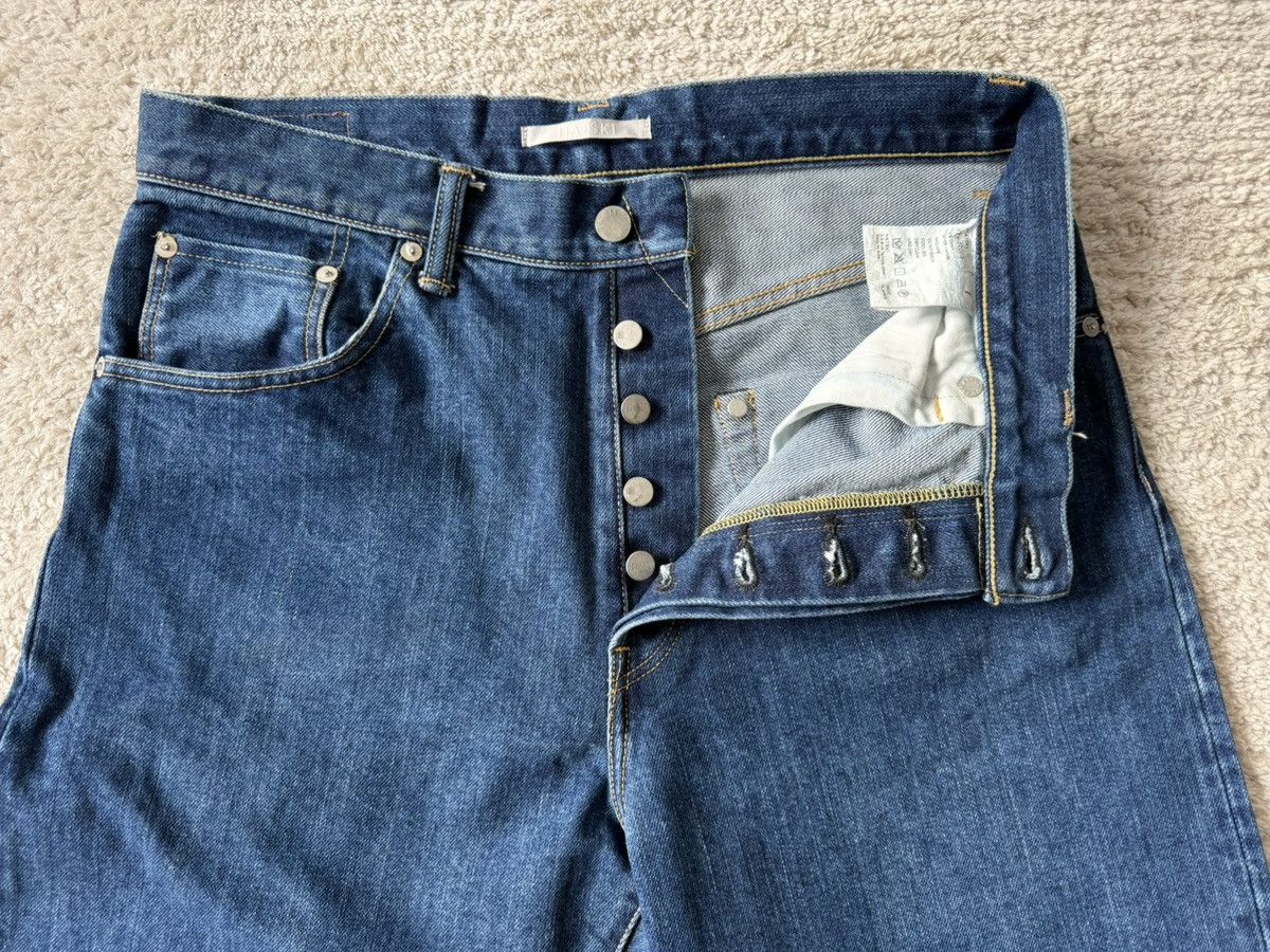 HATSKI HATSKI Wide Tapered Denim (HTK-22003) Used Wash Size 1 Size US 30 / EU 46 - 5 Thumbnail