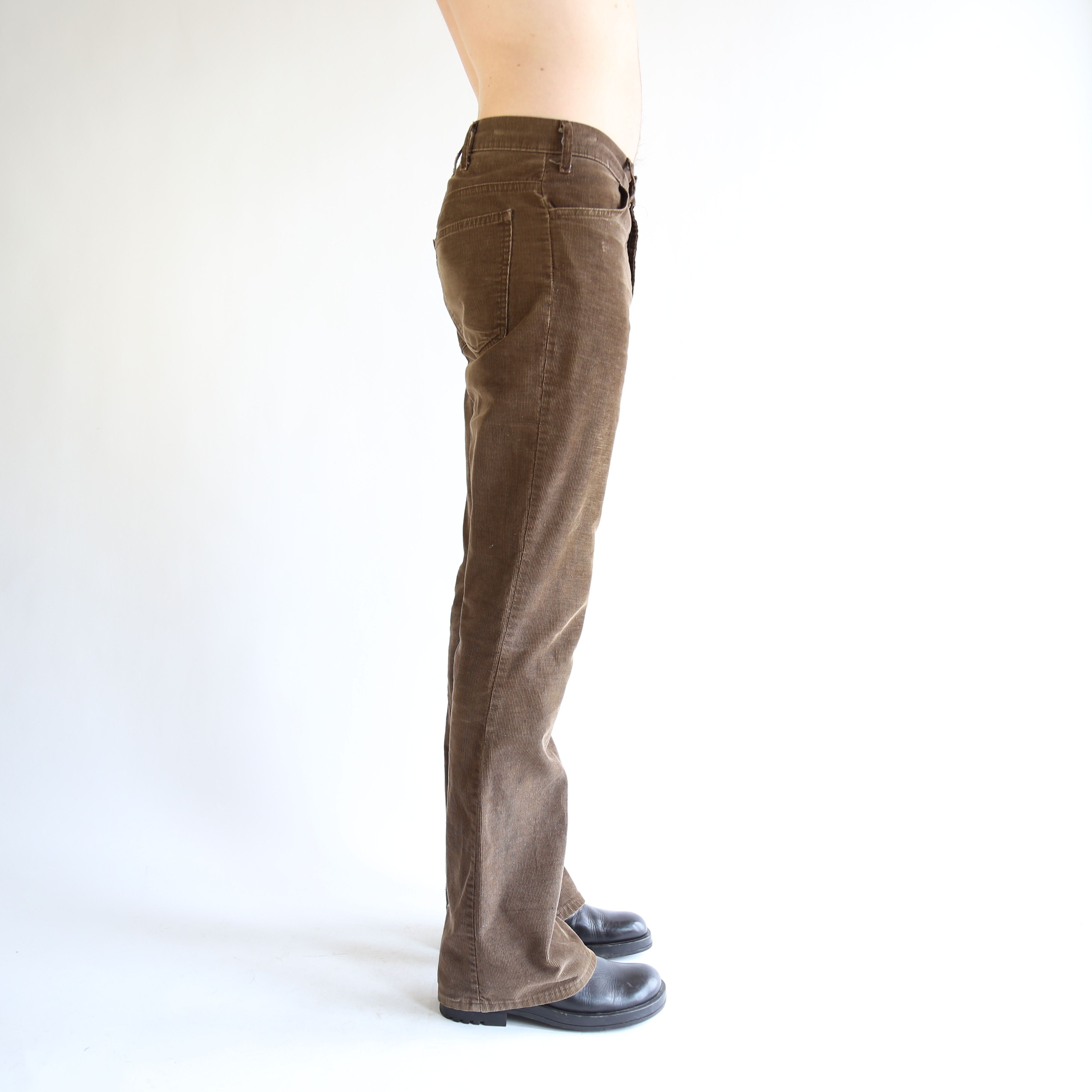 Japanese Brand × Levi's 1979 Levi’s brown corduroy flared pants Size US 32 / EU 48 - 4 Thumbnail