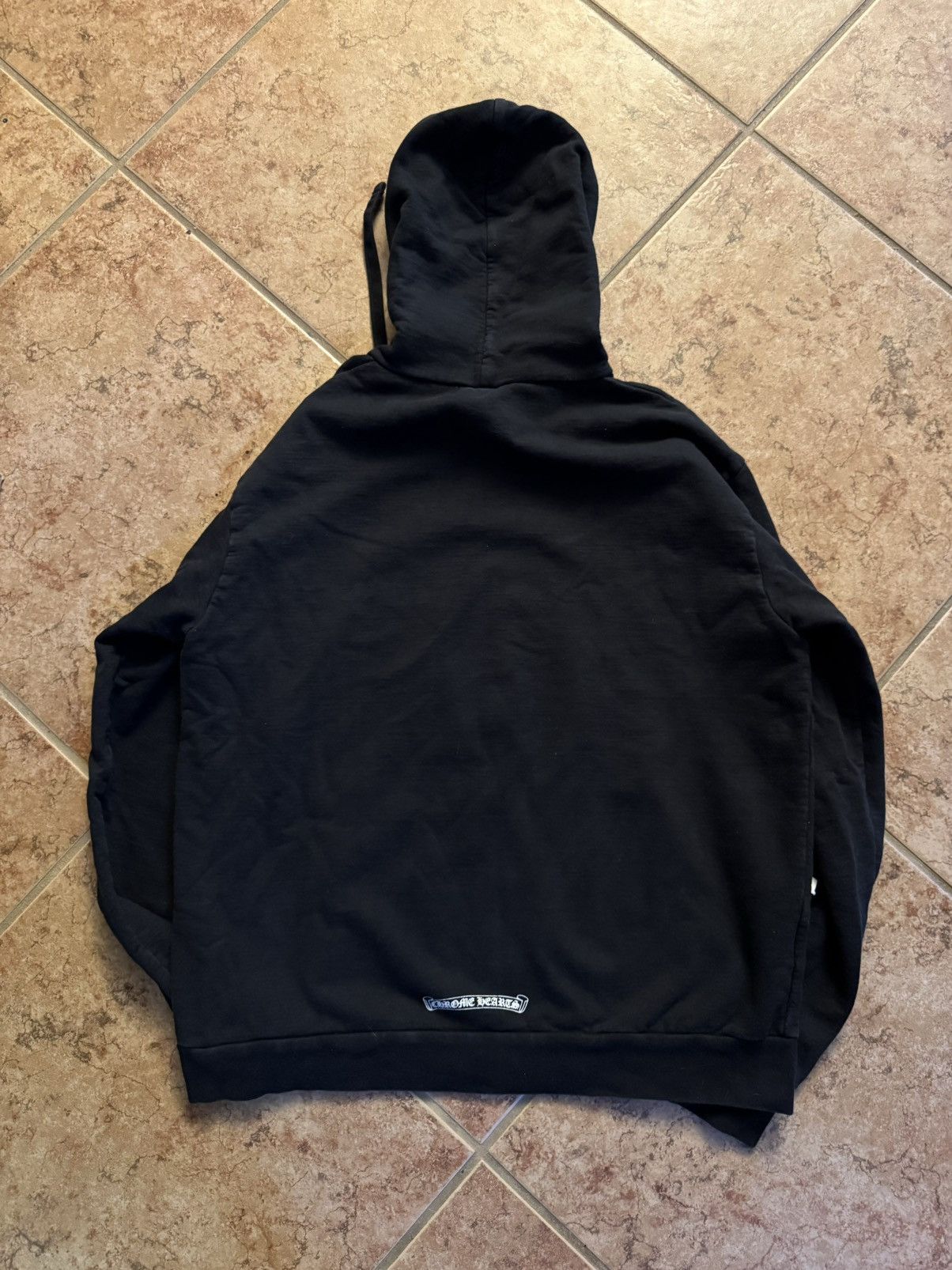 Chrome Hearts Chrome Hearts vertical logo zip up | Grailed