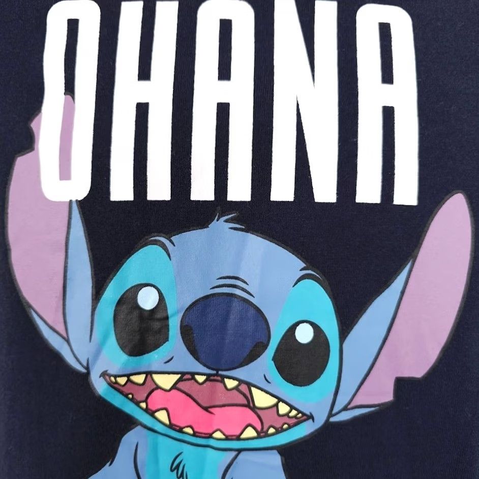 Disney Disney Lilo & Stitch T Shirt Women Small Blue Ohana Means Family Size S / US 4 / IT 40 - 3 Thumbnail