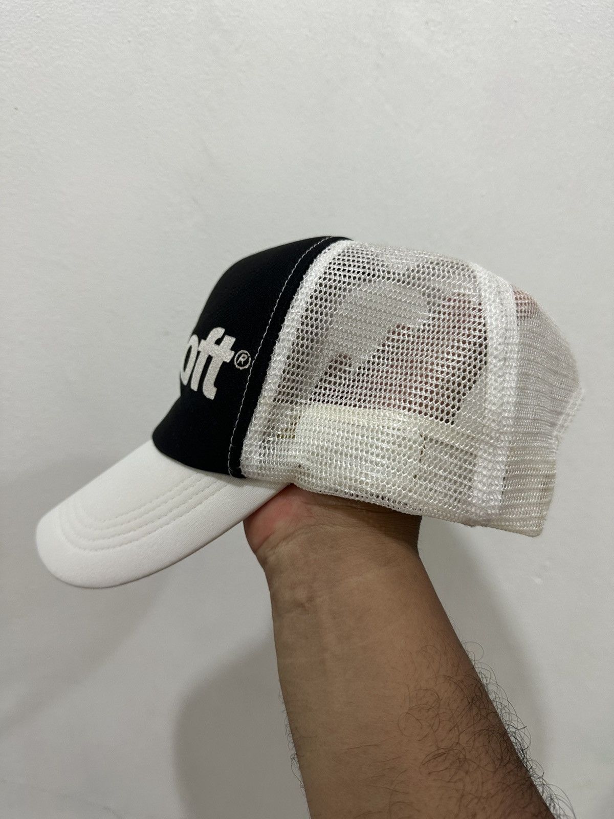 Apple VTG MICROSOFT 2007 Big Spell Out Trucker Hat Size ONE SIZE - 2 Thumbnail
