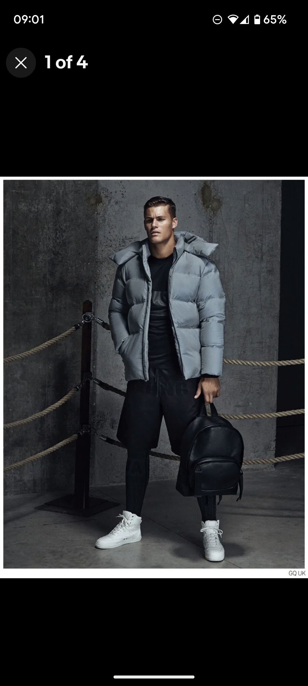 Alexander Wang × H&M Reflective Down Jacket Silver M Size US M / EU 48-50 / 2 - 7 Thumbnail