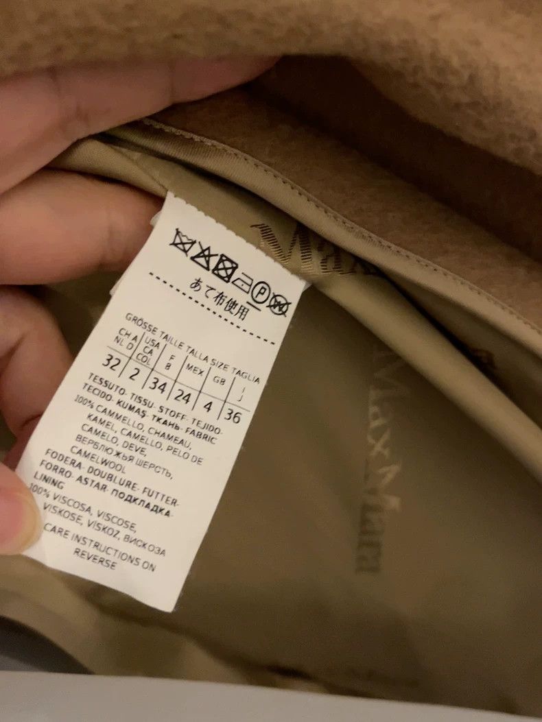 Max Mara Max Mara Classic camel cashmere coat Size S / US 4 / IT 40 - 4 Thumbnail
