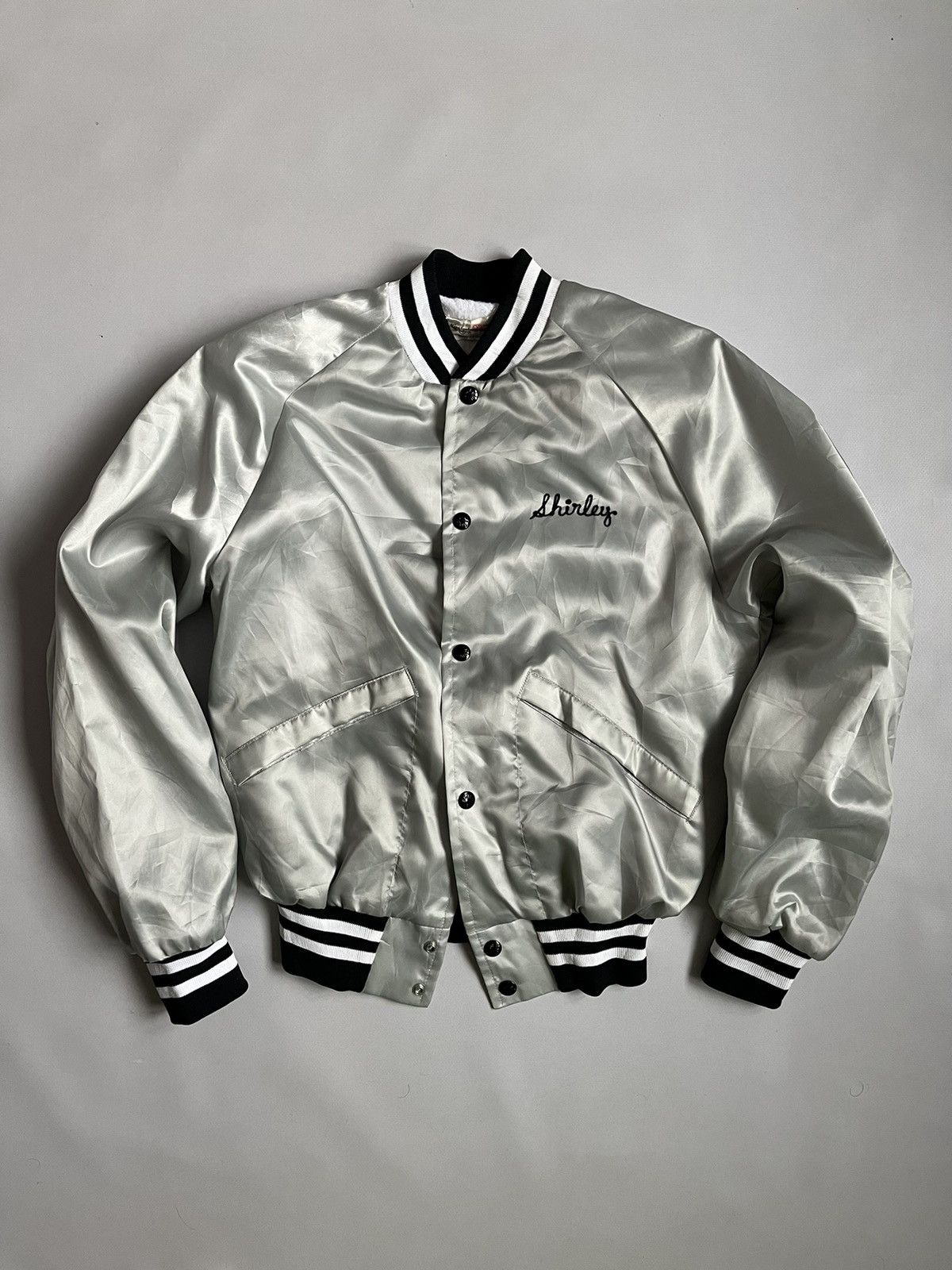 Vintage Vintage 70s King Louie Pro Fit Glass Club Usa Nylon Jacket Size US S / EU 44-46 / 1 - 1 Thumbnail