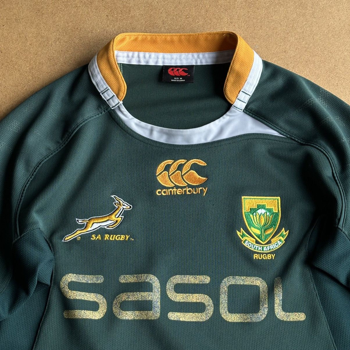 Canterbury of New Zealand Vintage Canterbury South Africa Rugby 2009/10 Union Jersey Size US M / EU 48-50 / 2 - 3 Thumbnail