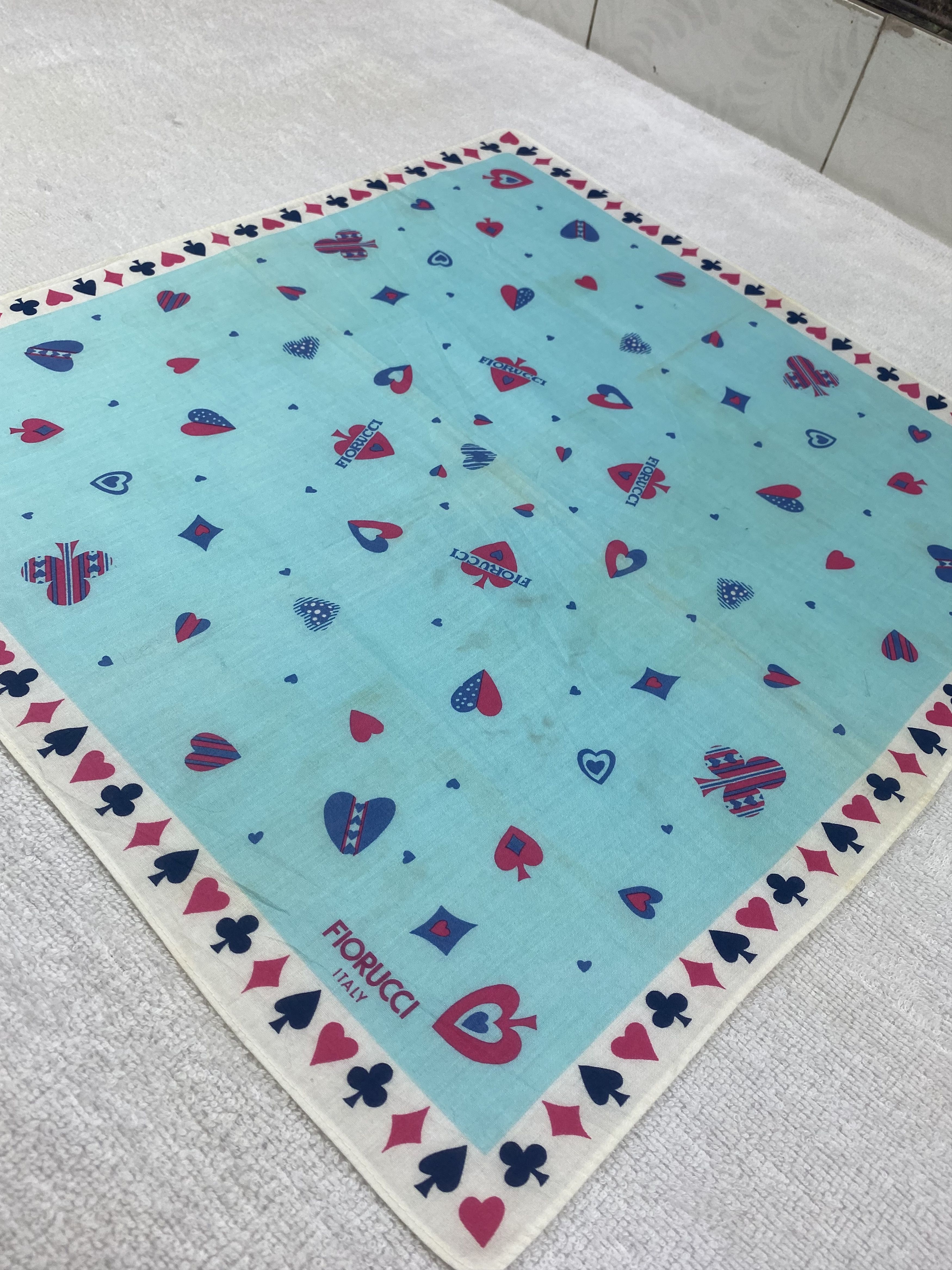 Fiorucci Fiorucci Handkerchief / Bandana / Neckerchief Size ONE SIZE - 4 Thumbnail