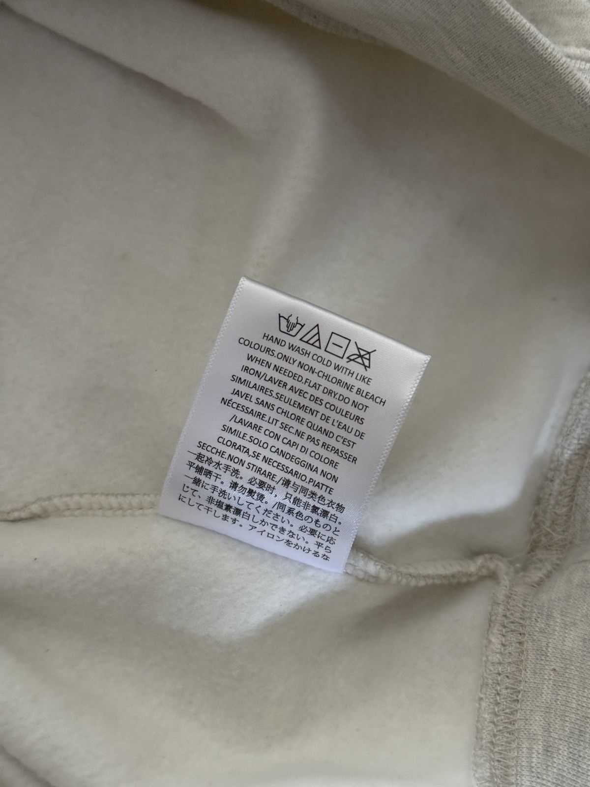 Essentials × FOG × Fear of God Fear of God Essentials Mockneck Sweatshirt Light Oatmeal Size US M / EU 48-50 / 2 - 6 Thumbnail