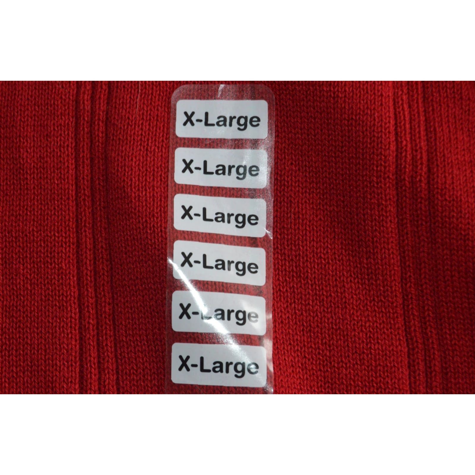 Vintage John Ashford Sweater Men XL Red Cotton Crewneck Ribbed Pullover Solid Classic Preppy Mens Size US XL / EU 56 / 4 - 4 Thumbnail