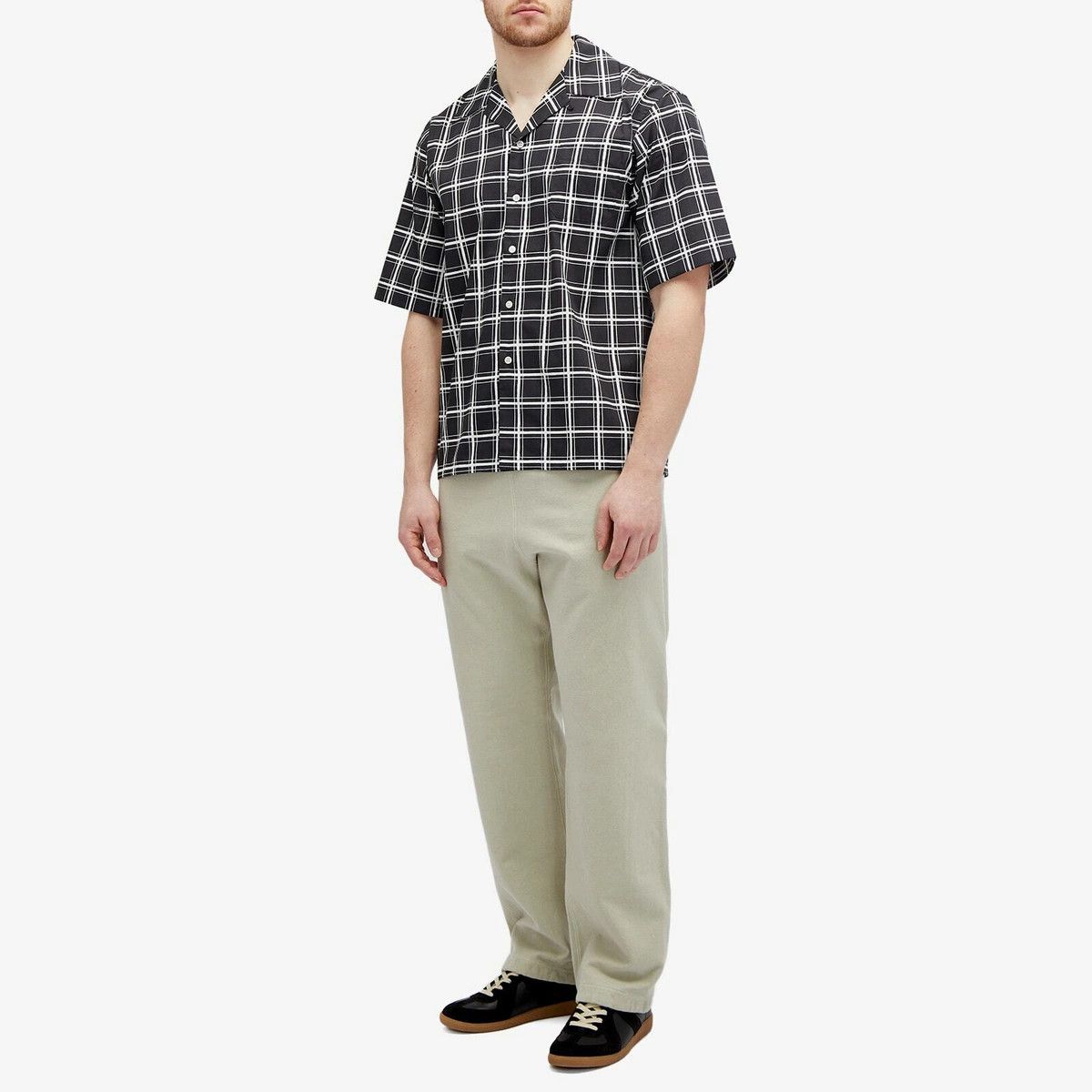Marni o1w1db10824 Check Shirt in Black White Size US S / EU 44-46 / 1 - 4 Thumbnail