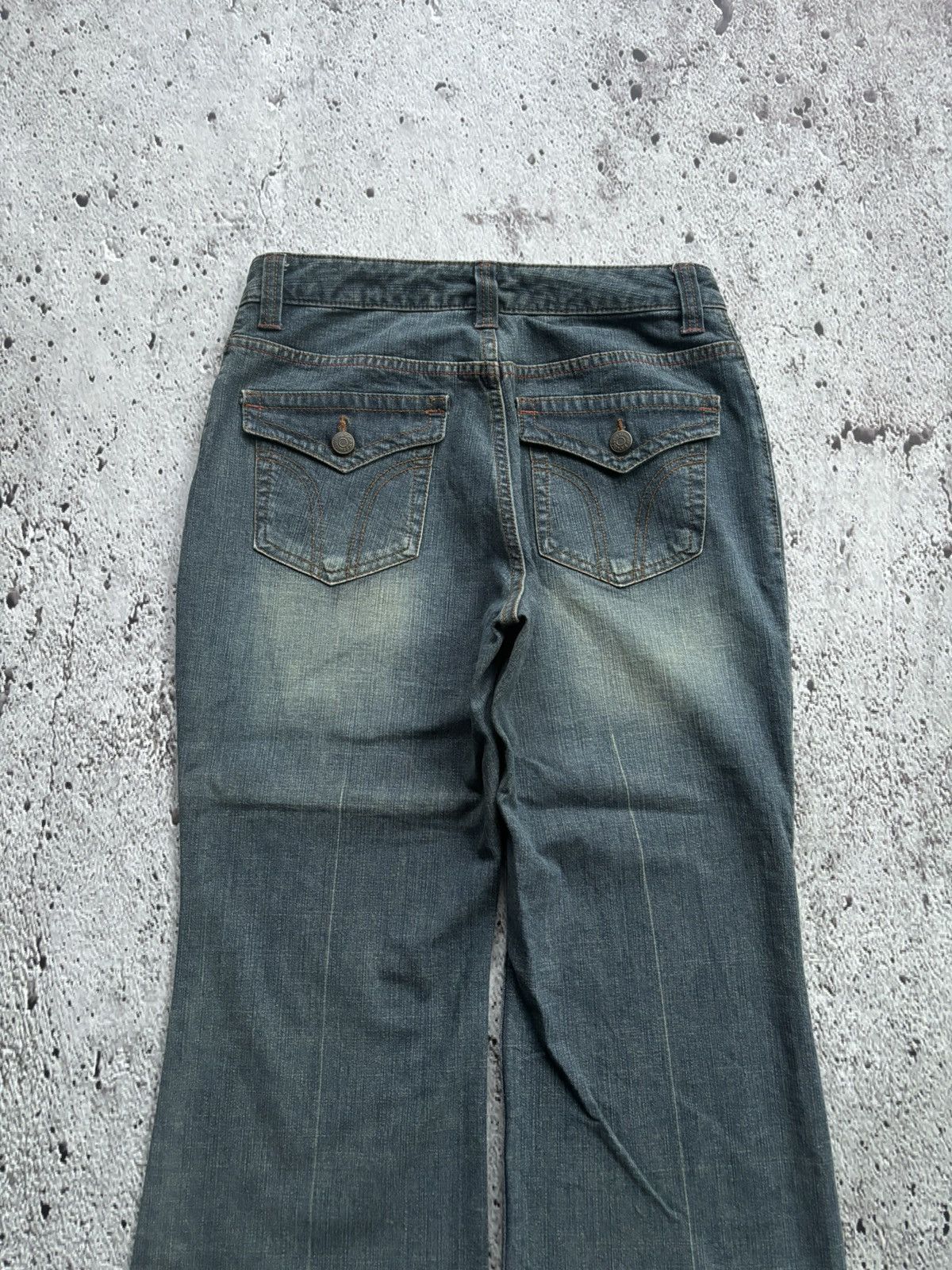Seditionaries 2000's Ecox Bootcut style Denim jeans Size US 29 - 3 Thumbnail