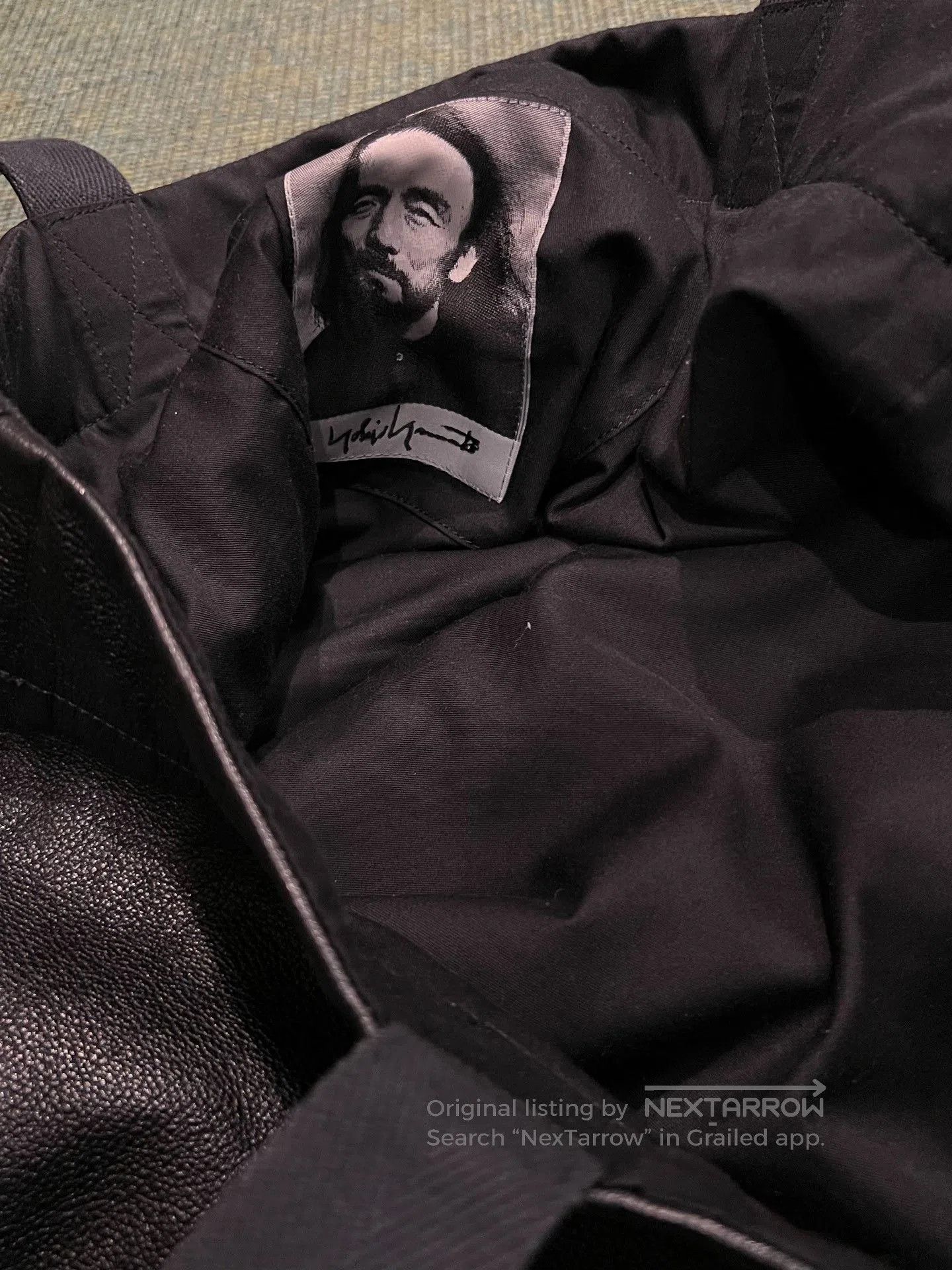 Yohji Yamamoto Yohji Yamamoto Leather Tote Bag. Size ONE SIZE - 3 Thumbnail
