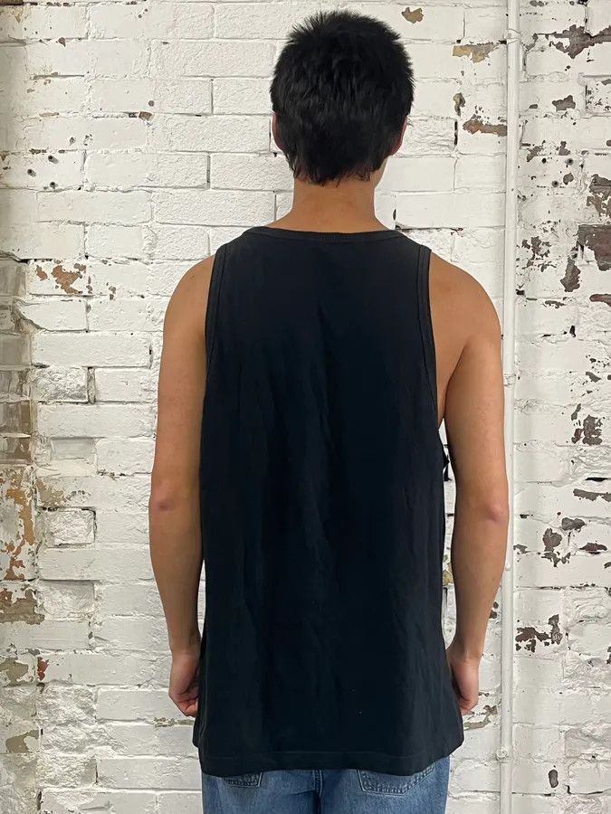 Dolce & Gabbana 2000s Dolce & Gabbana Très Jolies Folies Black Tank Top Size US L / EU 52-54 / 3 - 3 Thumbnail