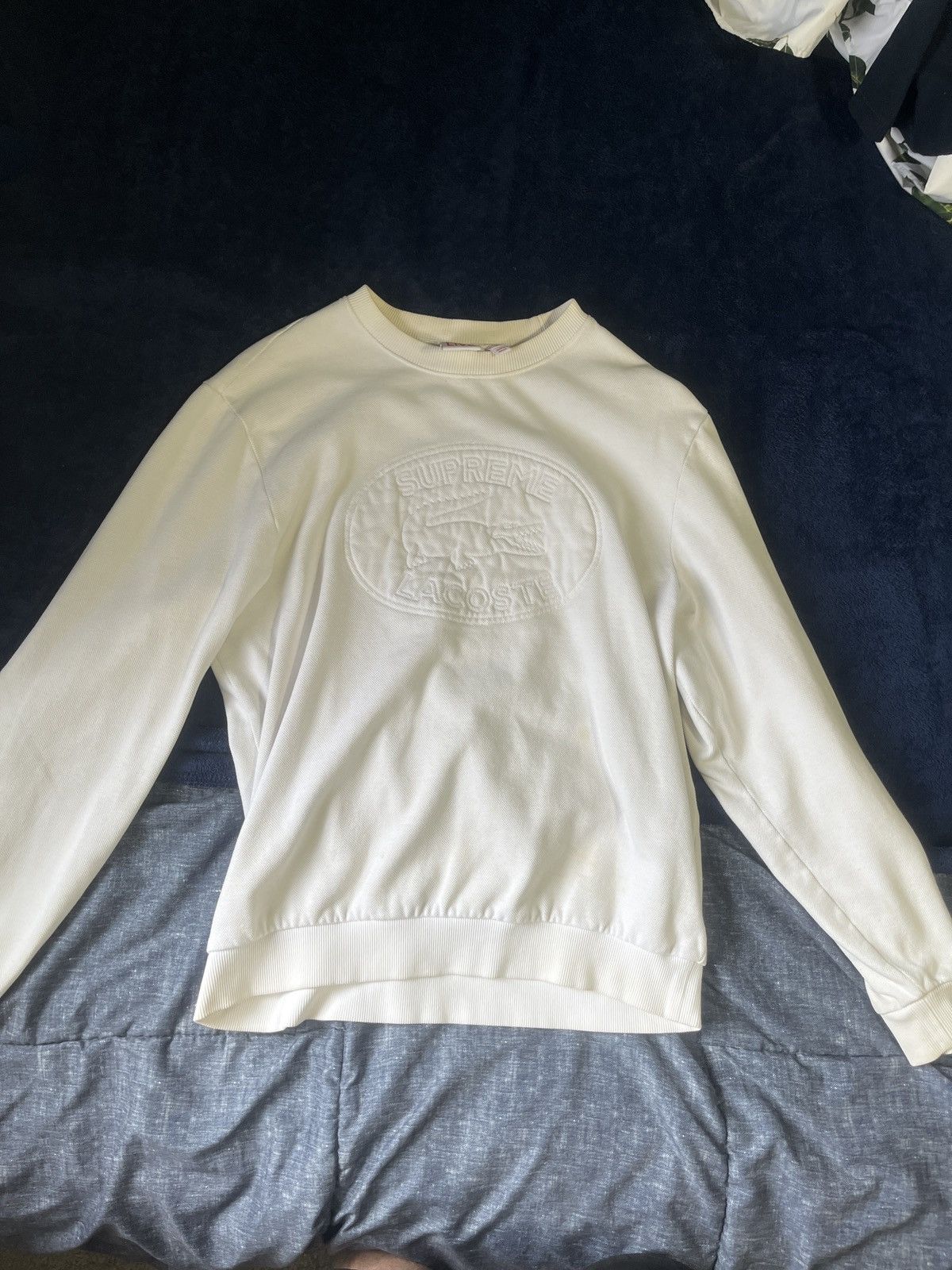 Lacoste × Supreme Supreme X Lacoste Sweater Size US L / EU 52-54 / 3 - 1 Preview