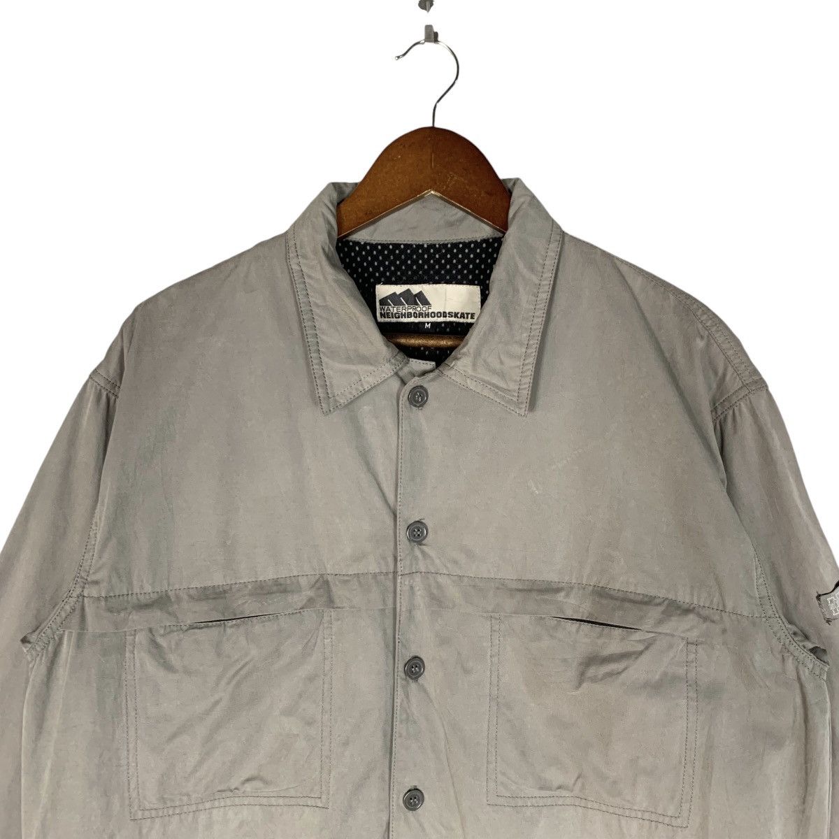 Neighborhood Neighborhood Skate Waterproof Button Up Jacket Size M Size US M / EU 48-50 / 2 - 2 Thumbnail