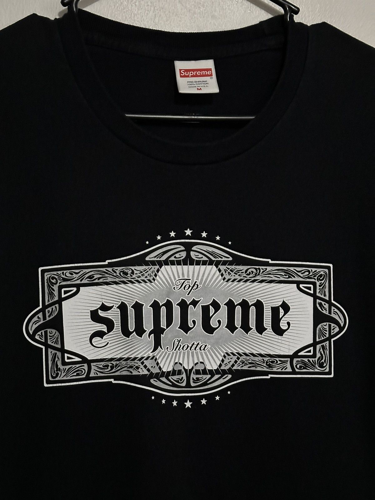 Supreme Supreme Top Shotta Tee Size US M / EU 48-50 / 2 - 2 Thumbnail