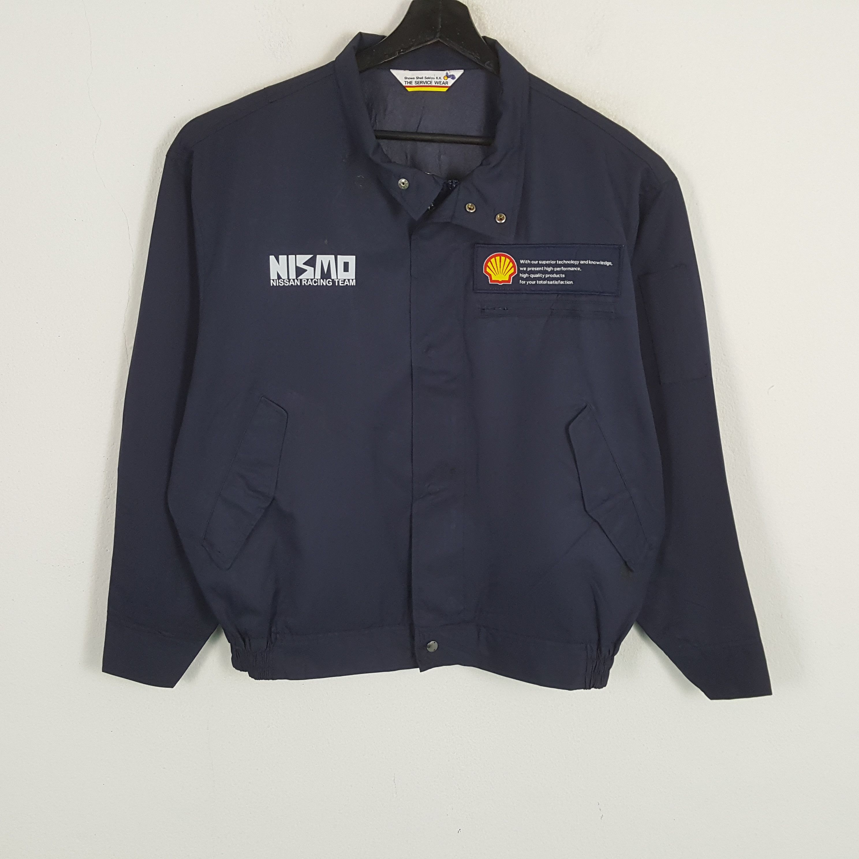 Japanese Brand × Vintage Nismo Nissan Racing Team Custom Art Shell Jacket Size US XL / EU 56 / 4 - 3 Thumbnail