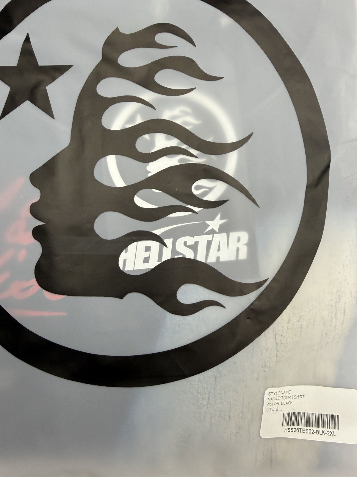HELLSTAR Hellstar Nailed Tour T-shirt Size US XXL / EU 58 / 5 - 7 Thumbnail