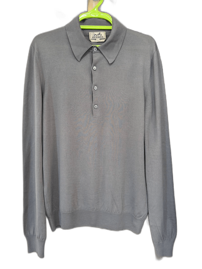 Hermes Hermes Long Sleeve Wool Sweater Size M Size US M / EU 48-50 / 2 - 1 Thumbnail
